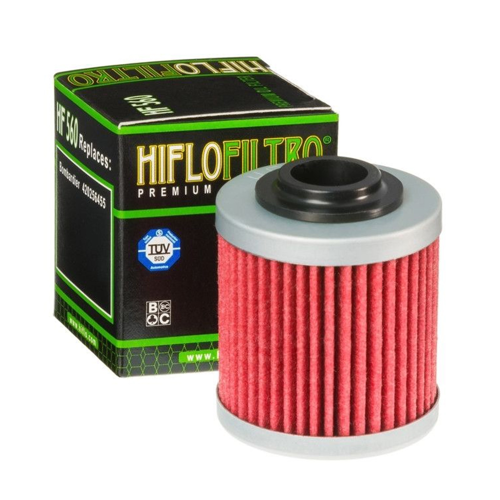 Hiflo HF560 Ölfilter für CAN-AM DS 450 2008 - 2015 DS 450 X XXC XMX Europa International
