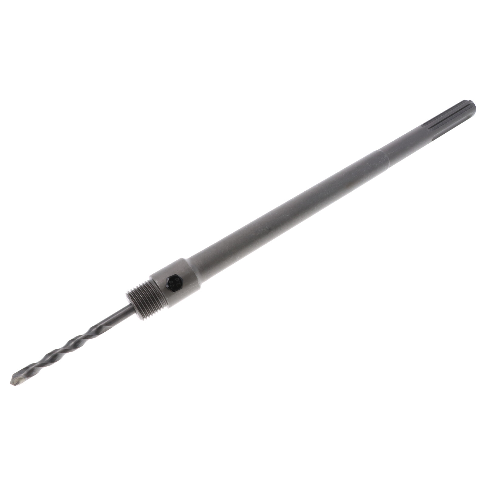 SDS Max Verlängerung Aufnahmeschaft Adapter für Bohrkrone M22 Gewinde 350mm lang