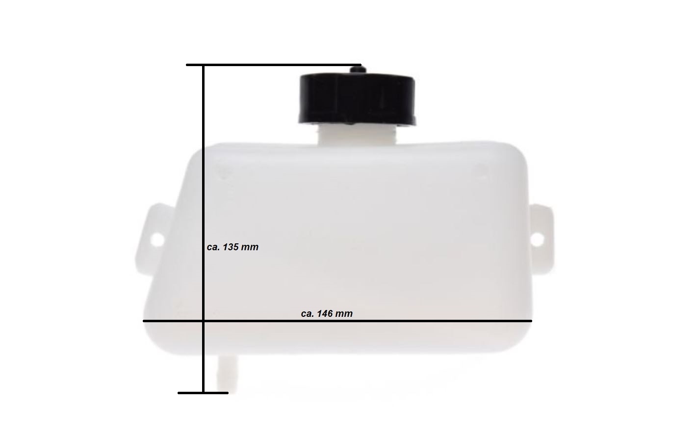 Kraftstofftank Benzintank 0,8 Liter für Mini Pocket Bike Dirt Bike Quad ATV