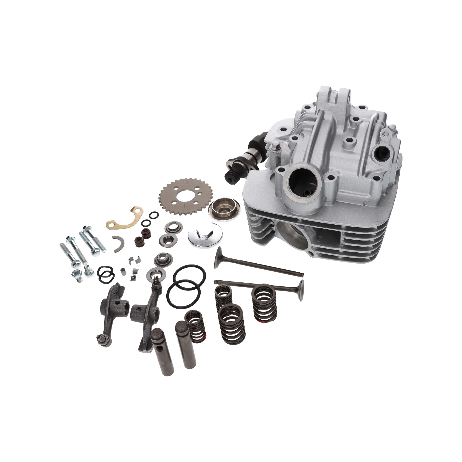 Zylinderkopf für Suzuki GN 125 GN125 NF41A Zylinderkopf Satz komplett