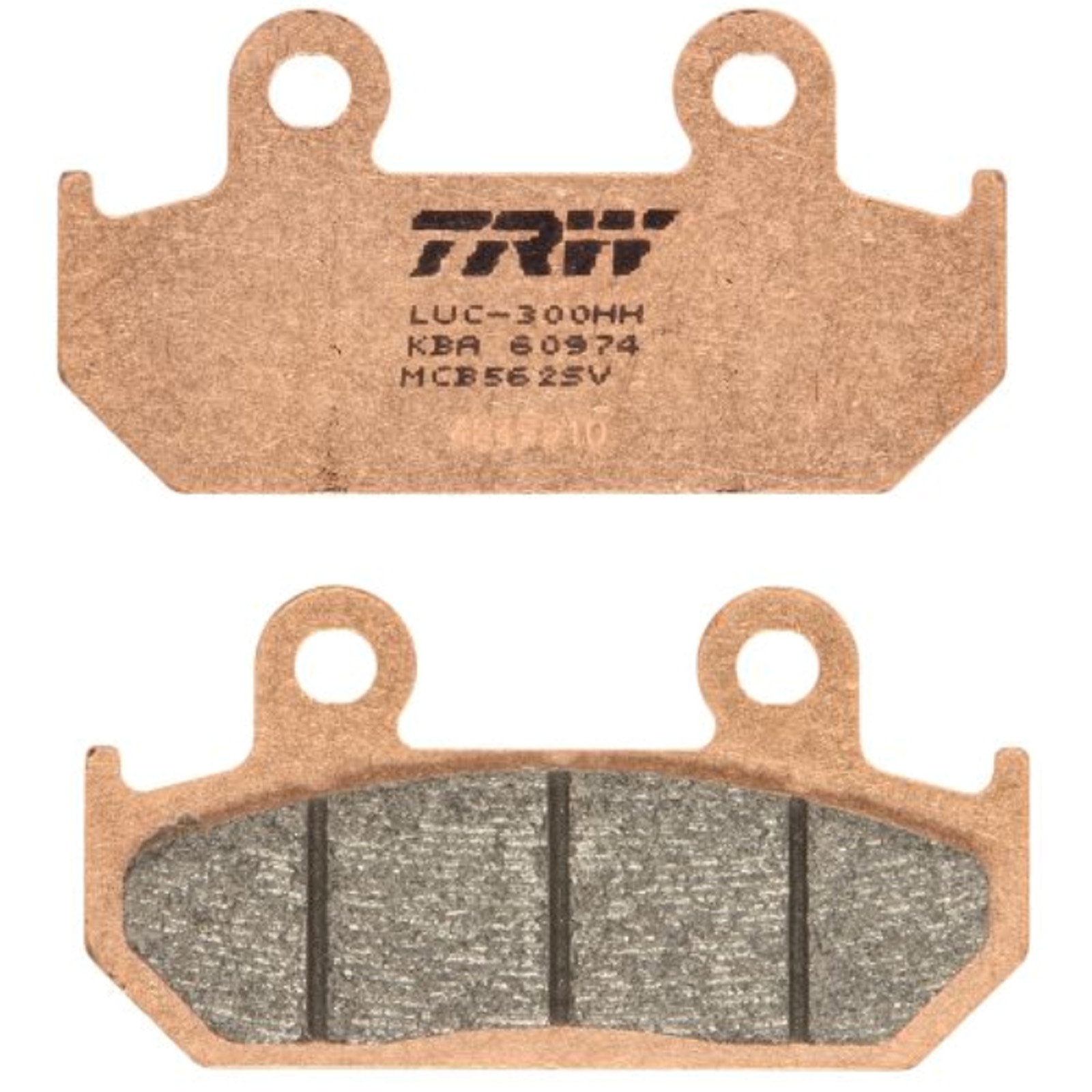 TRW MCB562SV Sintermetall Bremsbeläge vorne für Honda CBR600 F XRV750 Africa Twin RD04 CB450 VFR400