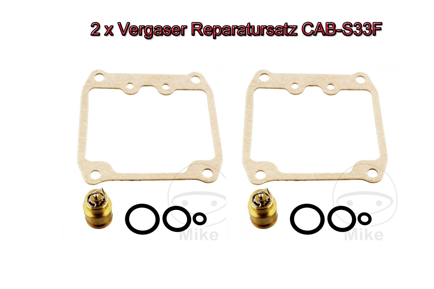 2 X Tourmax Vergaser-Repsatz CAB-S33F