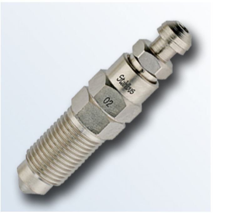 SB-110413 stahlbus Schnell-Entlüfterschraube Entlüftungsventil M10x1x20mm +Alukappe Rot