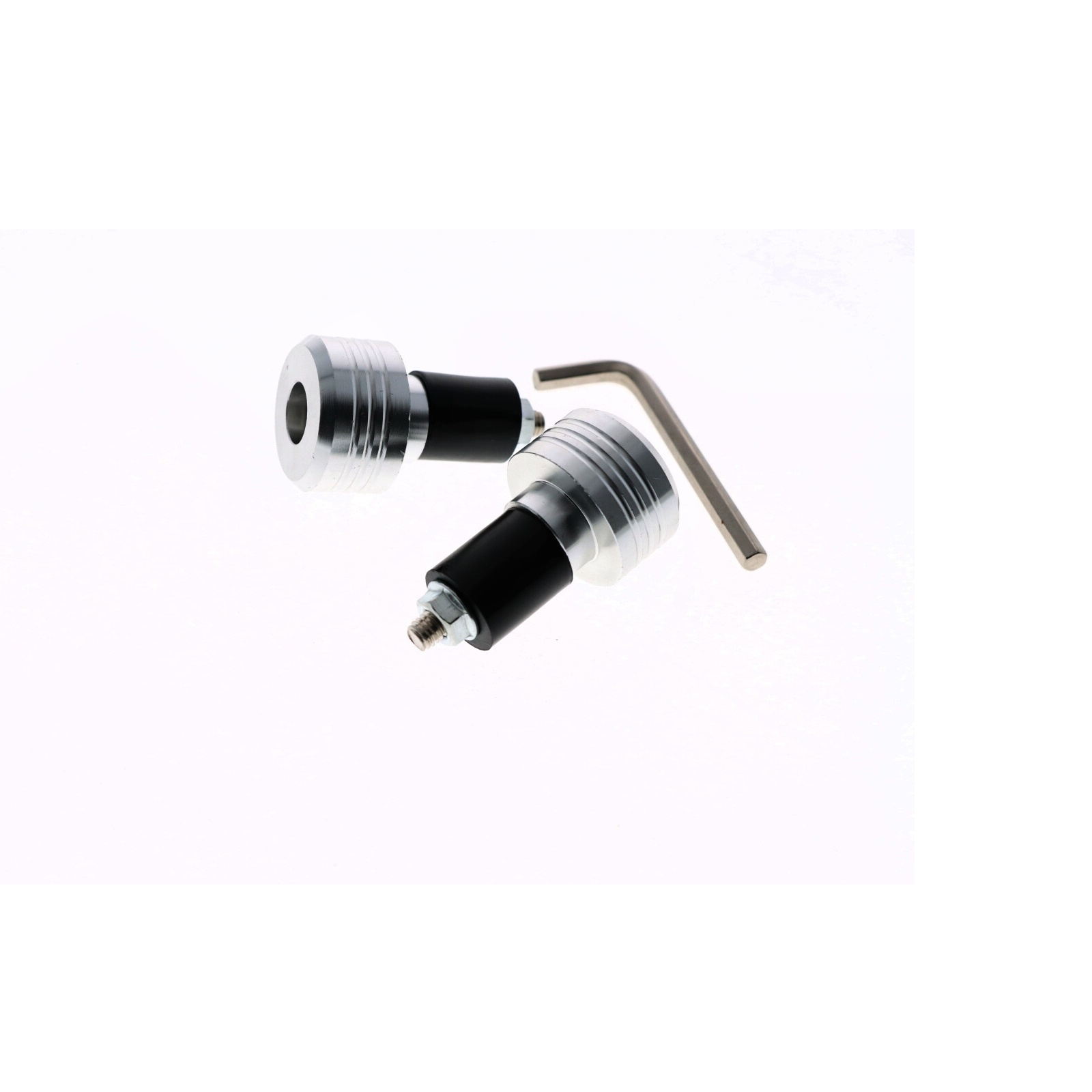 Motorrad Lenkerenden / Lenkergewichte 104g AD 30mm Alu genutet