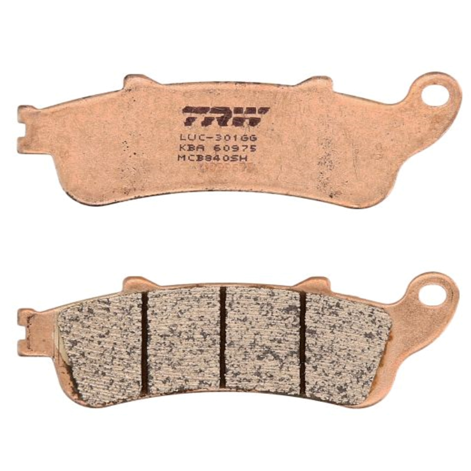 TRW Sintermetall Bremsbelagsatz für Honda Goldwing GL1800 2001 - 2017 SC47 SC68 vorne+hinten