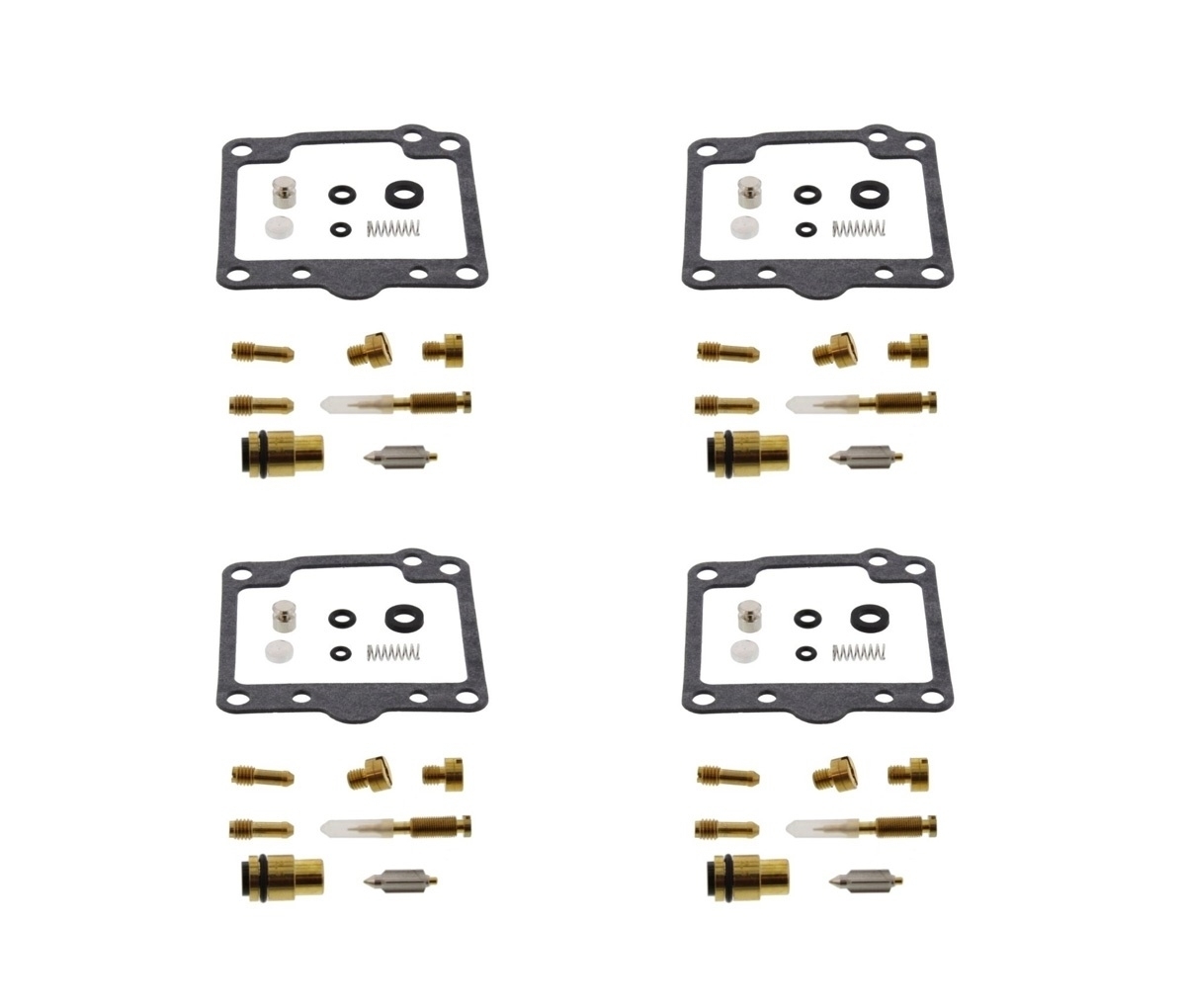 4x Vergaser-Repsatz für Kawasaki Z 1100 ST 1981-1983 KZT10A