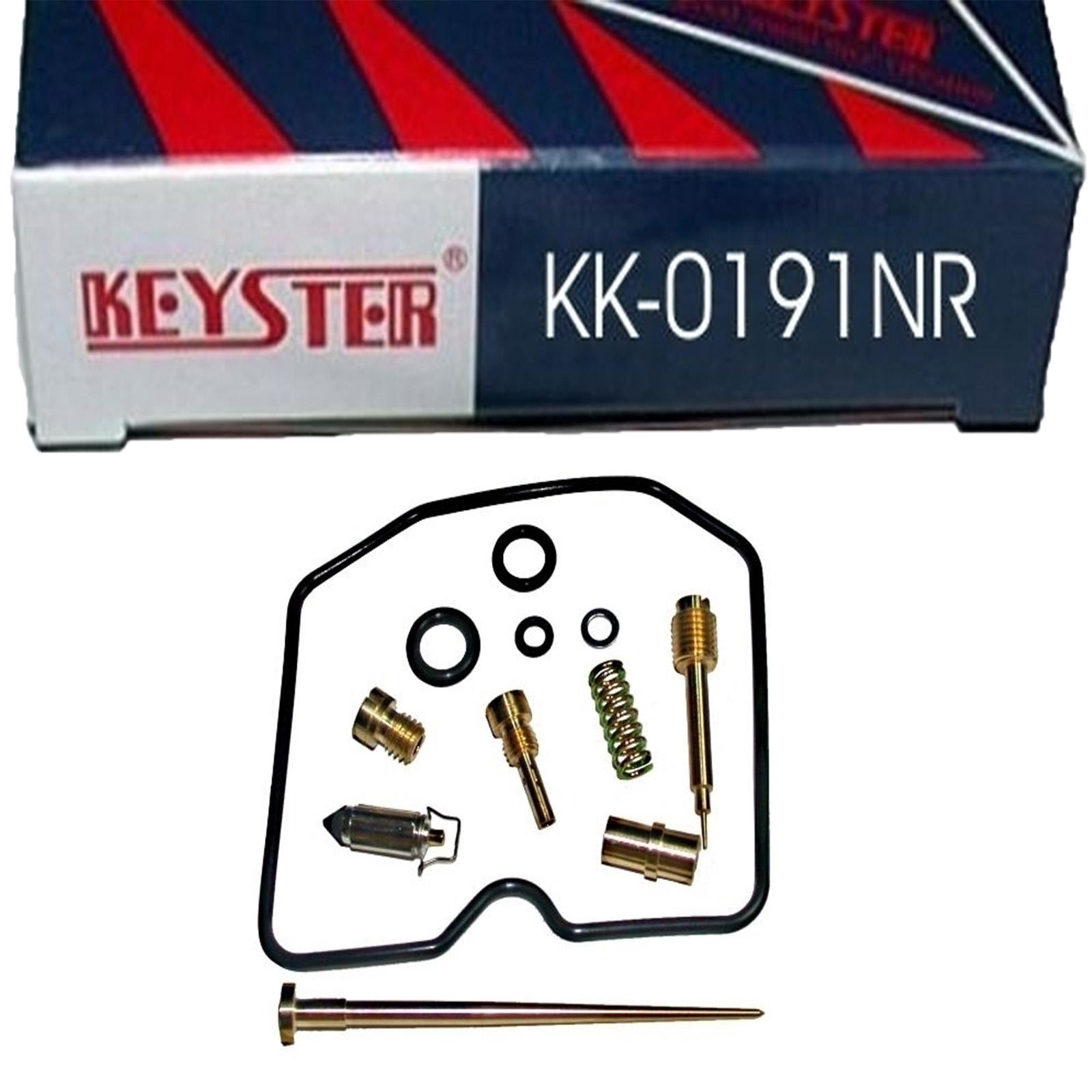 Keyster KK-0191NR Vergaser Reparatursatz für Kawasaki KLE500 A B 1996 - 2007