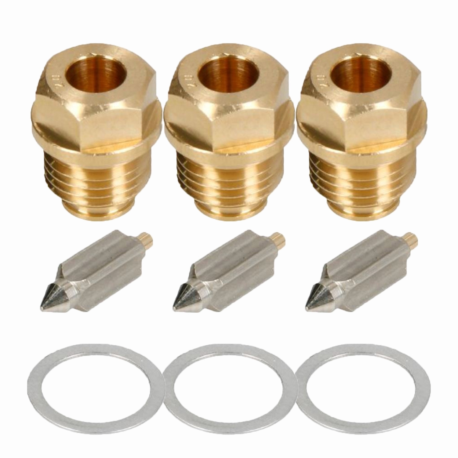 3x Vergaser Schwimmernadel mit Sitz für Yamaha XS750 XS750E XS750SE