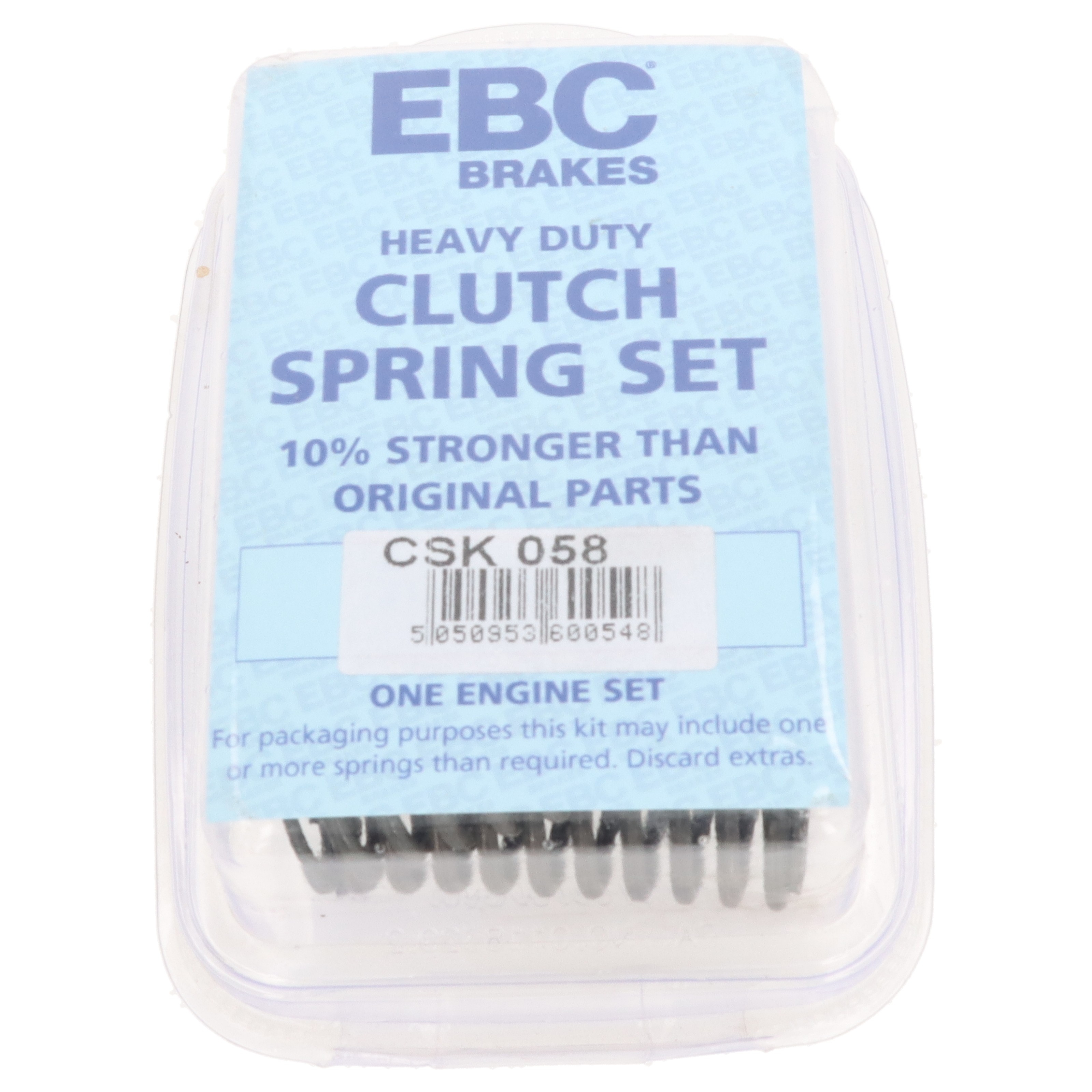 6x EBC CSK058 Kupplungsfedern verstärkt für Quad Yamaha YFM250R 350R Raptor Warrior YFZ450