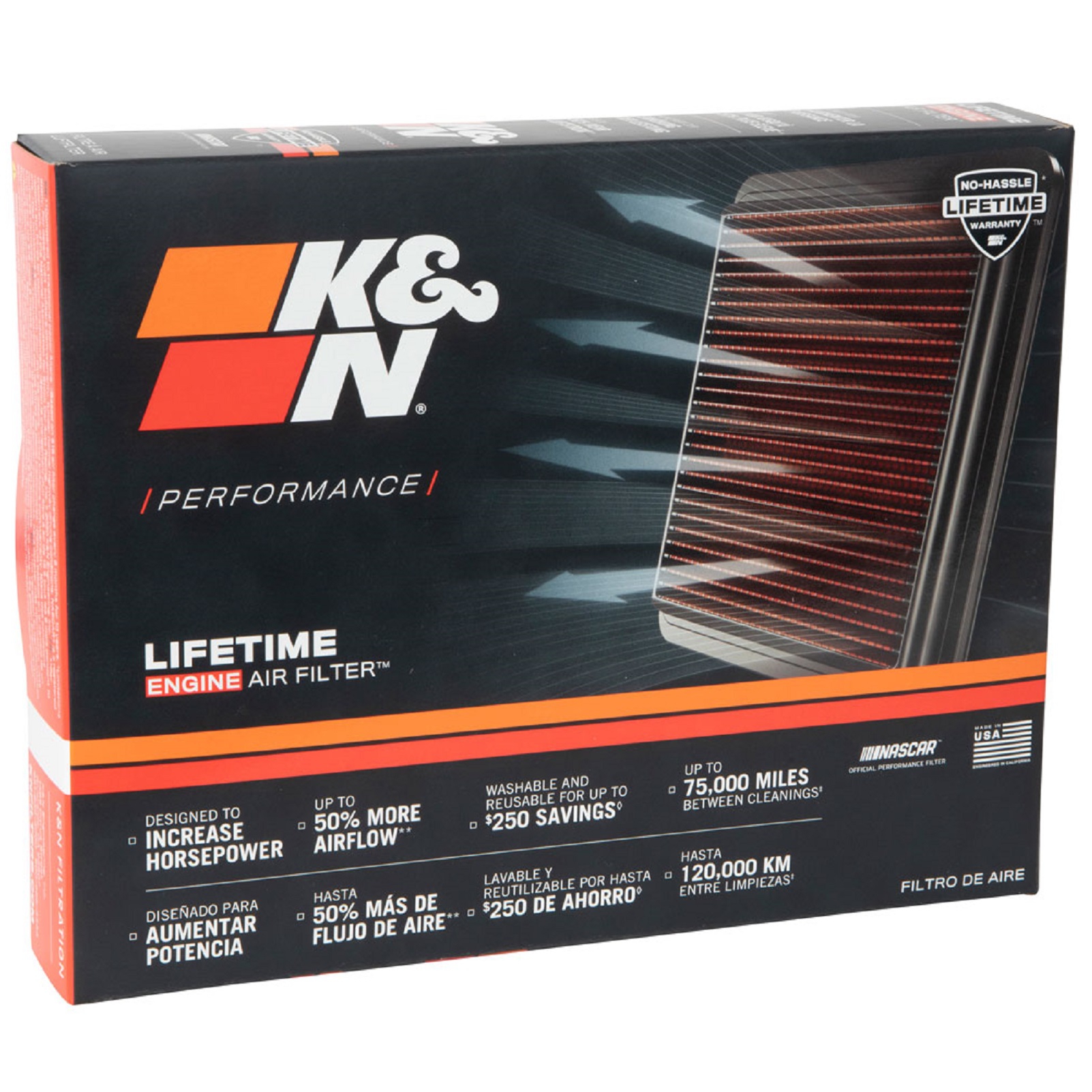 K&N Luftfilter für Chevrolet 1.0 1.2 1.3 1.4 1.6 1.8 2011-2020 Holden Barina