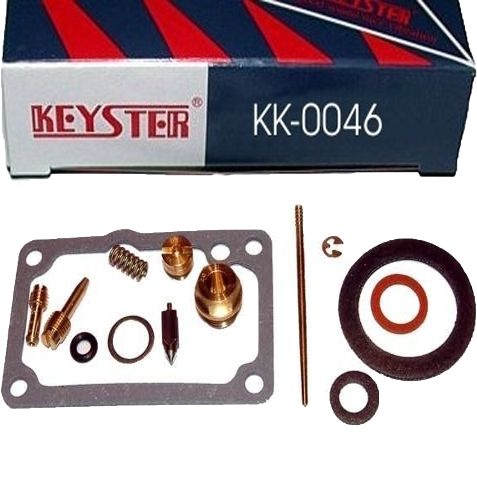 Keyster KK-0046 Vergaser Reparatursatz für Kawasaki KE 125 A 1976 - 1982 K1 KE125A