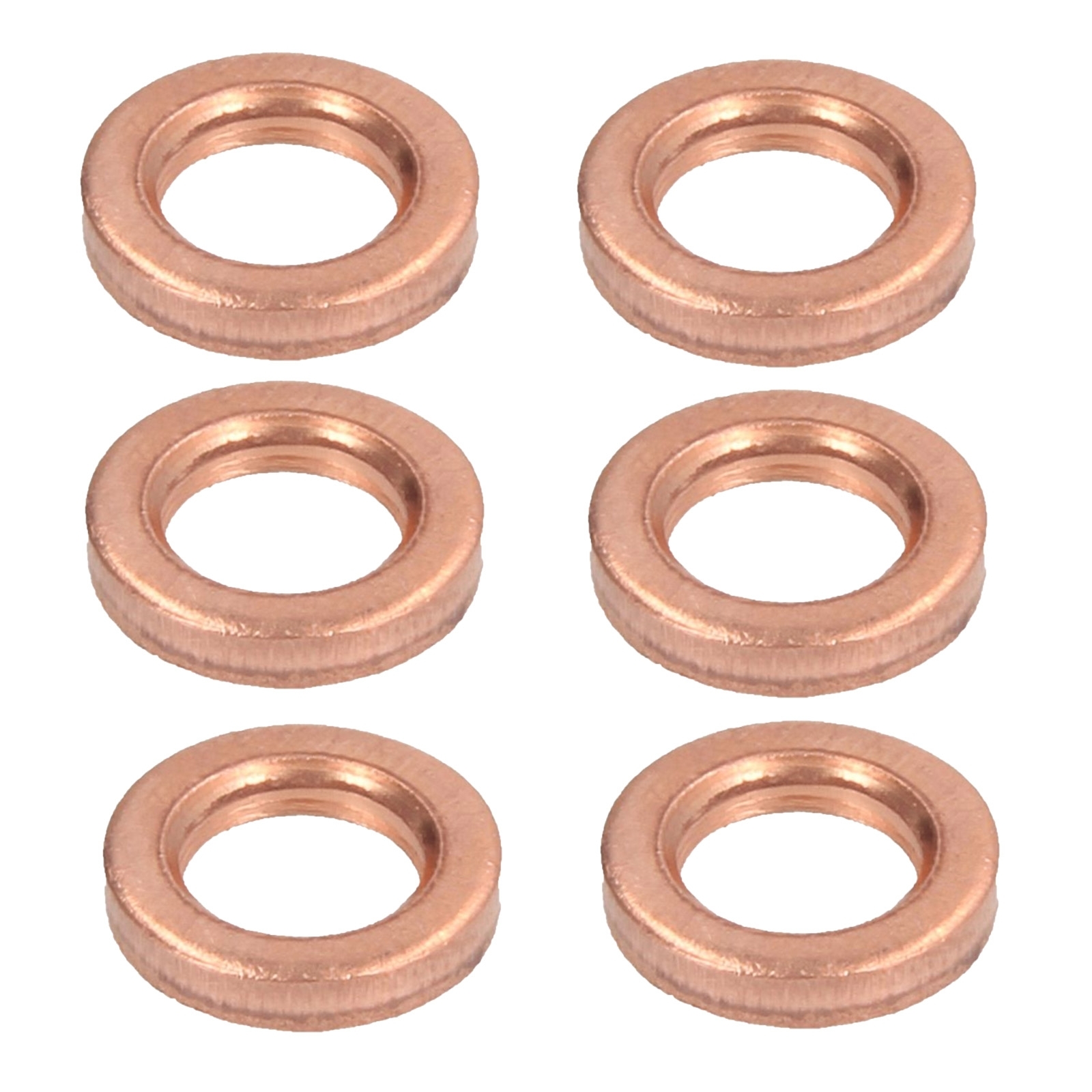 6x Elring 627.410 Dichtung Dichtring Düsenhalter Einspritzdüse für Audi VW Seat Volvo Skoda Ford