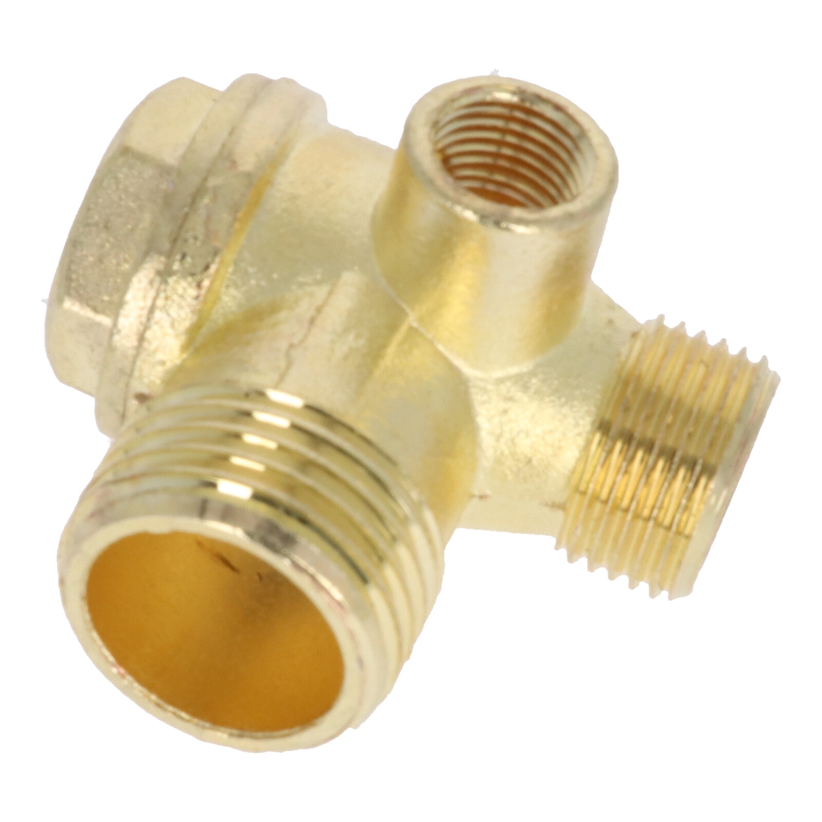 Rückschlagventil für Kompressoren 1/4" 3/8" 1/2" Kompressorventil Messing