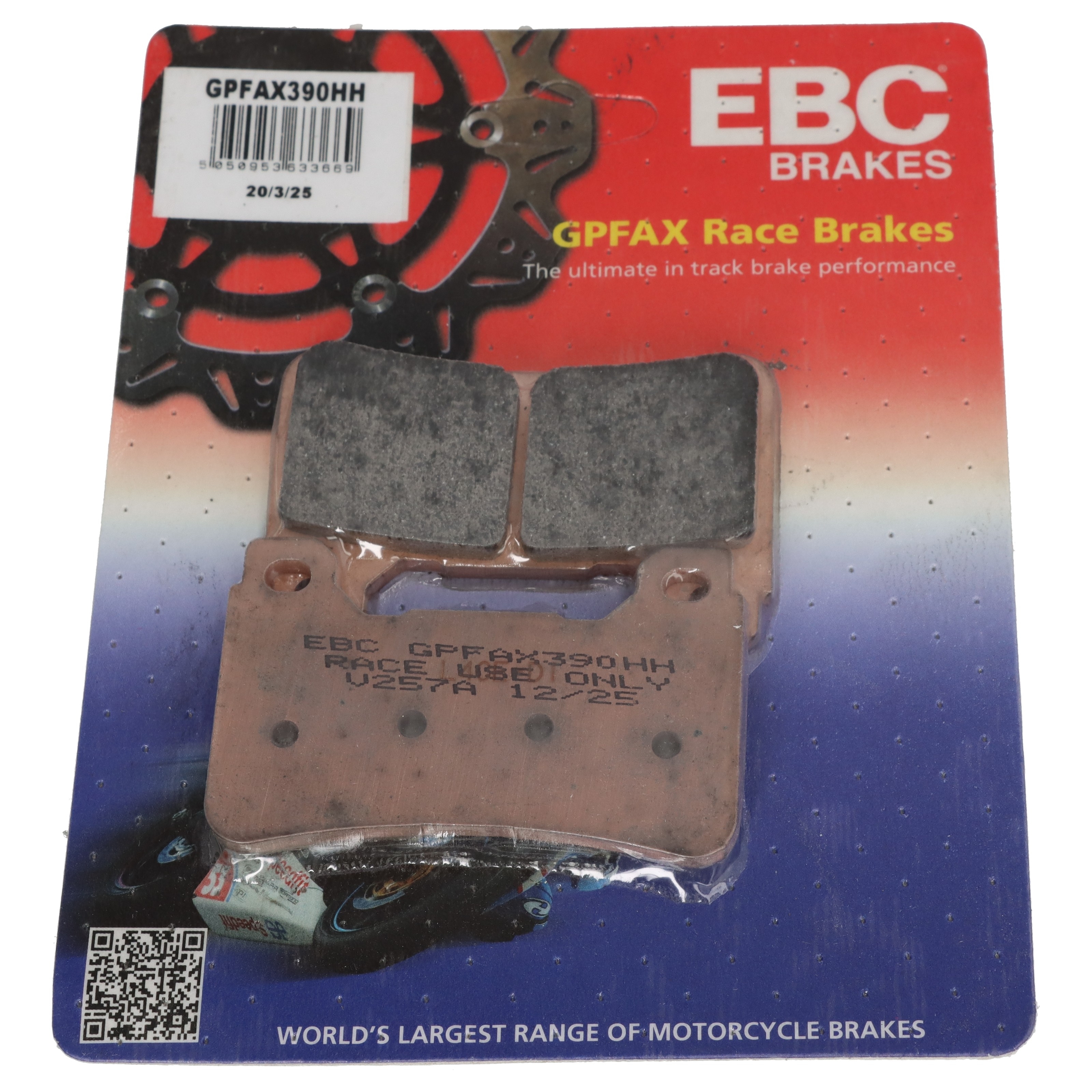 EBC Bremsbeläge vorne GPFAX390HH für Honda CB1000R CBR600RR CBR1000RR RA VFR800