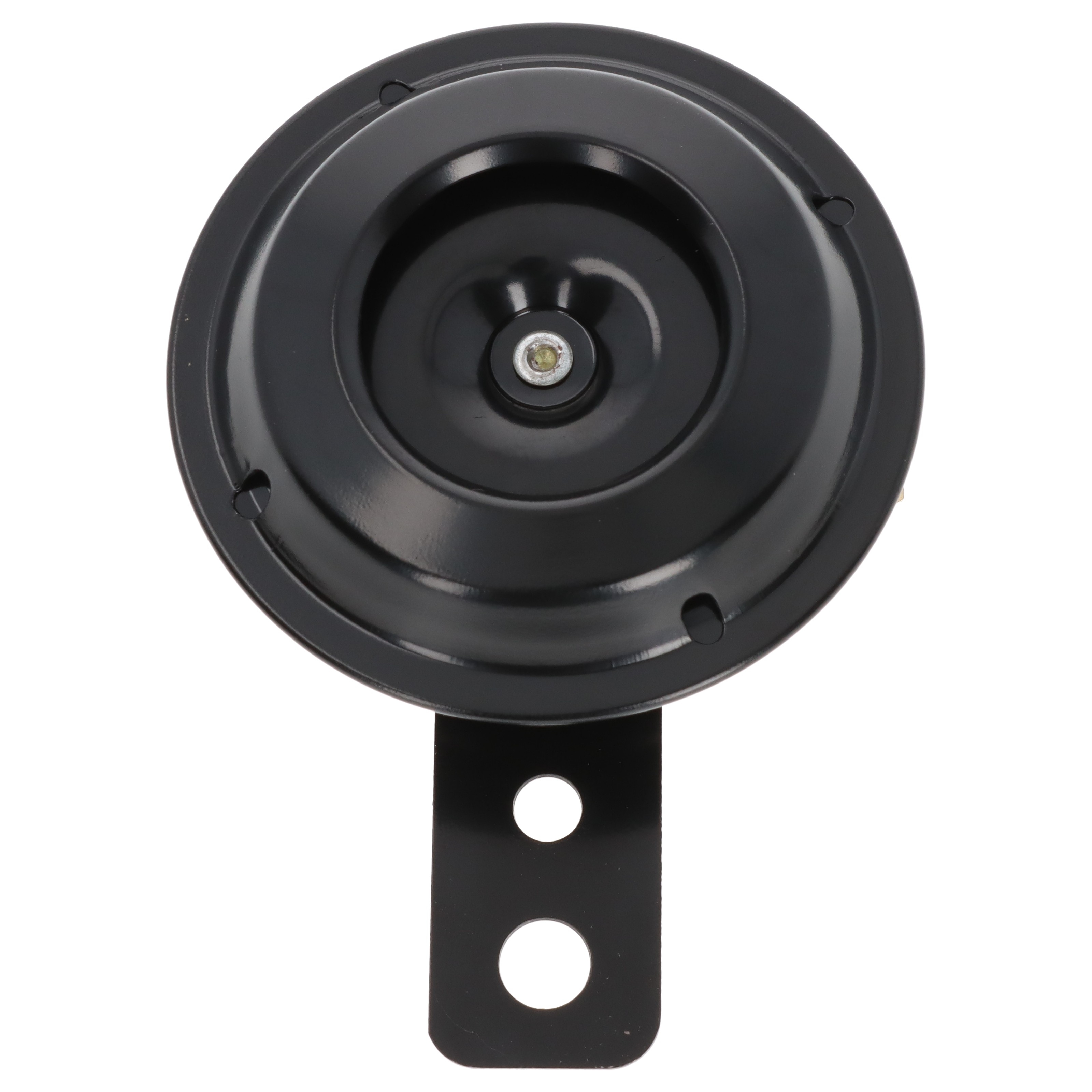 Motorrad Hupe schwarz, 12 Volt, 70 mm