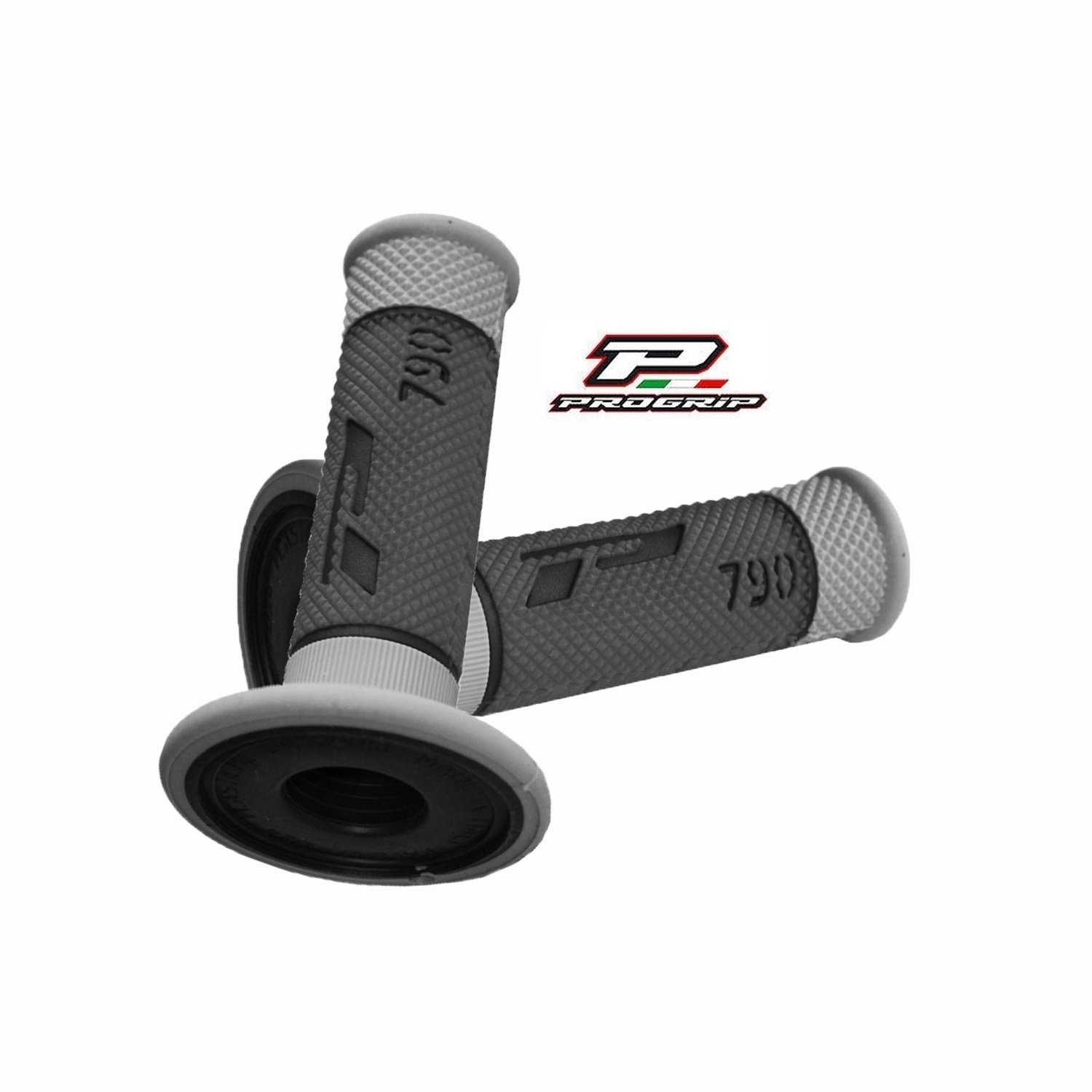 Progrip Griffgummis 790.08 schwarz / grau