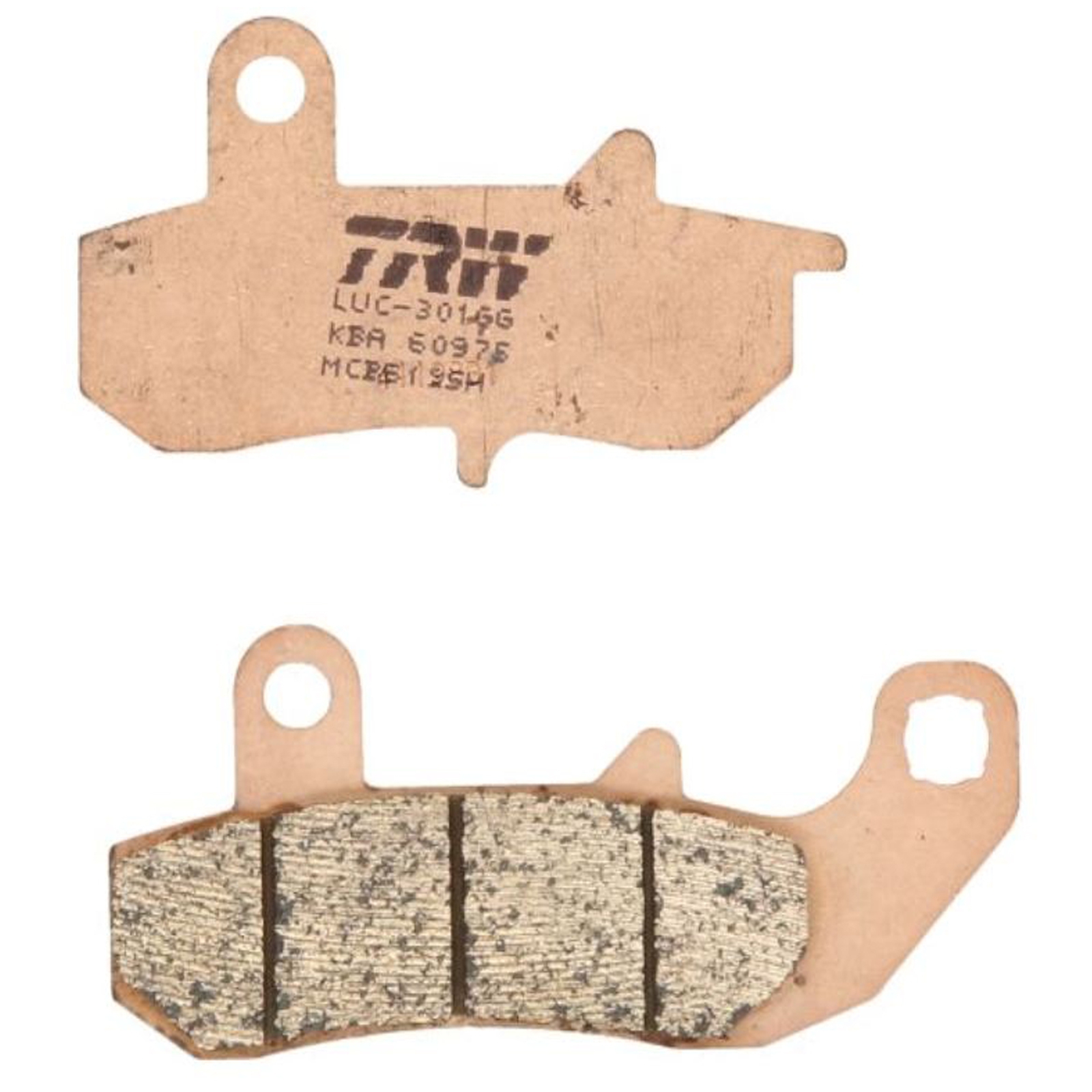 TRW MCB612SH Sintermetall Bremsbeläge hinten für Suzuki DR600 DR650 DR750 DR800 RG125 F Gamma