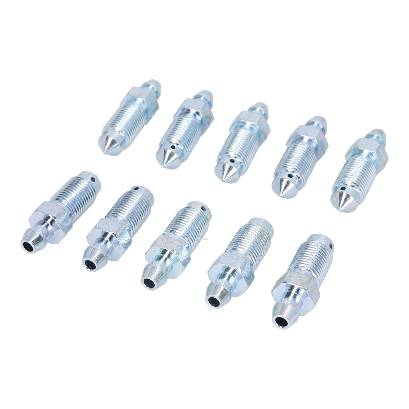 10x Quickbrake Bremsen Entlüfterschraube Entlüftungsventile M10x1x36 mm SW11