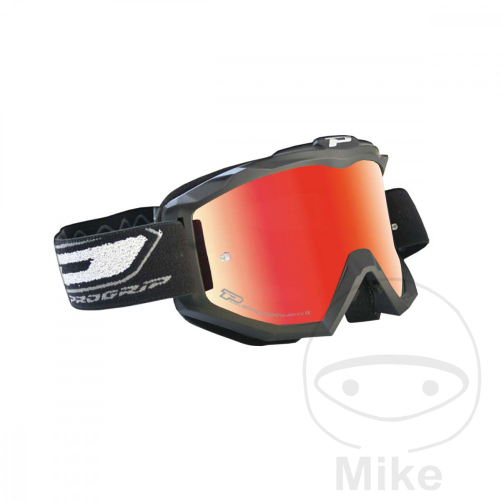 Progrip Brille Multlayered 3204 Fluo schwarz/rot 3204.03.48