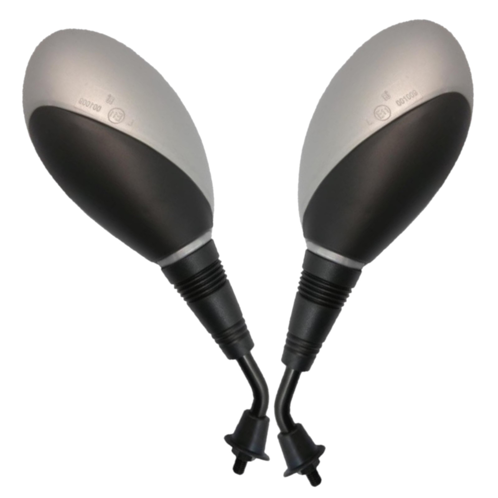 JMP Rückspiegel Paar für Keeway ARN Easy F-Act Focus Hurricane MBK XN SYM DD JetX Yamaha XN