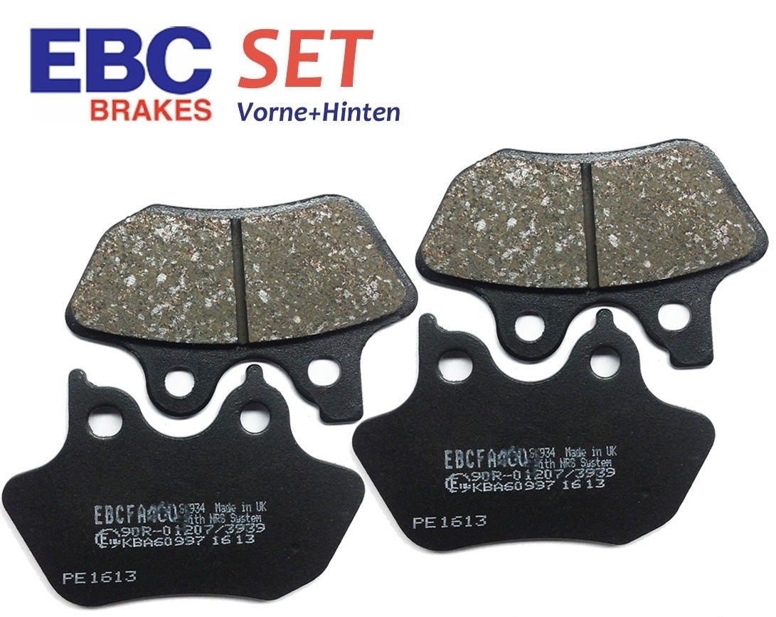 EBC Bremsbeläge für Motorräder 2XFA400 Organisch