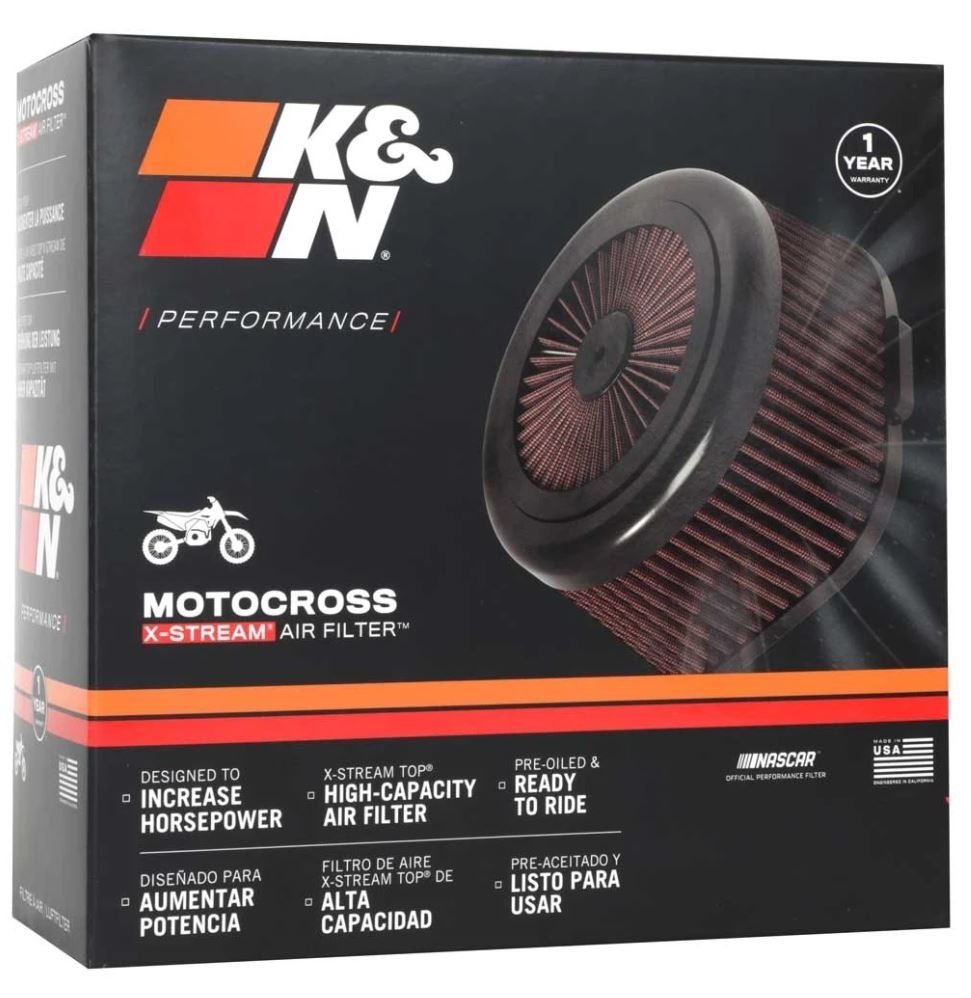 K&N Sportluftfilter HA-4503XD für Honda CRF 250 450 03-09 HM-Moto CRE 250 450