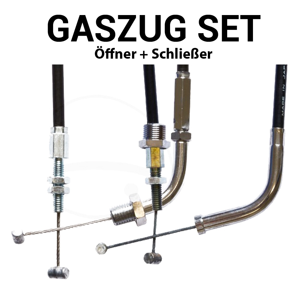 Gaszug Öffner + Schließer für Honda CX 500 E CX500E Euro Sports 1982-1986 PC06