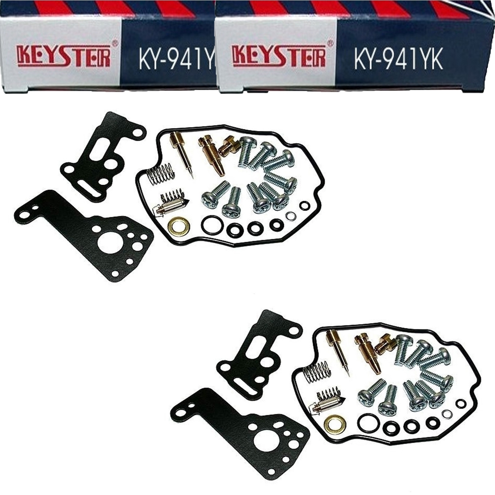 2x Keyster K-941YK Vergaser Reparatursatz für Yamaha VMX1200 VMX 12 XV535 XVZ1300 1200