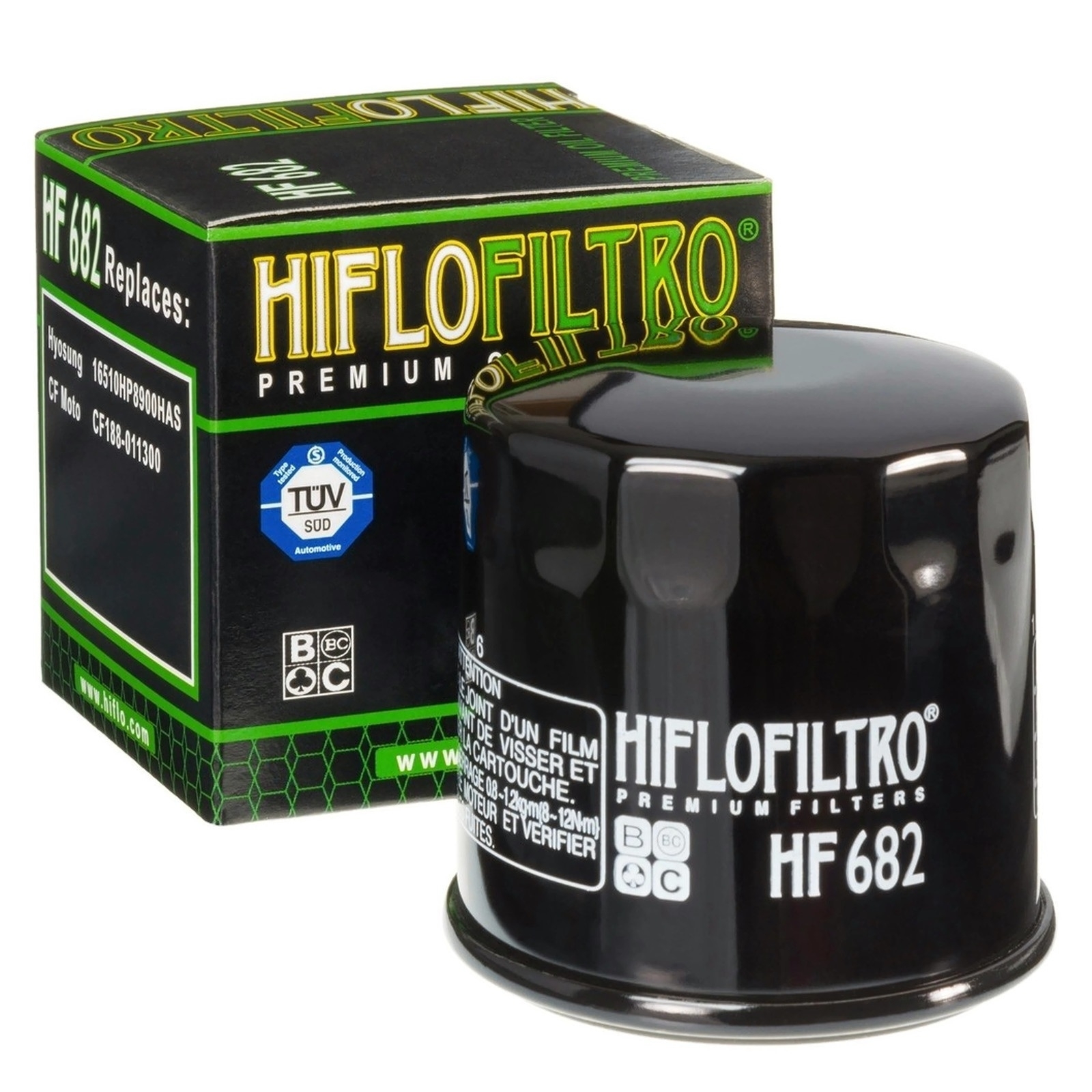 HIFLO Ölfilter HF682 CFMoto Explorer Goes Hyosung Triton Reactor 450R Supermoto 450