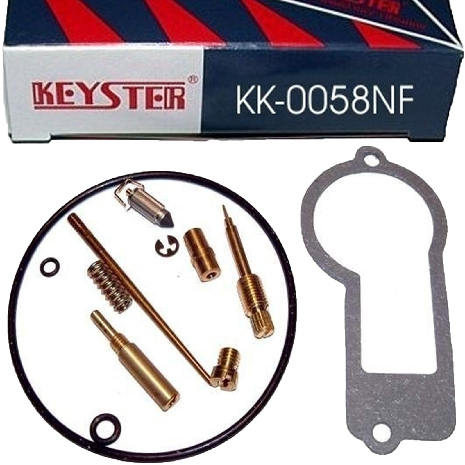Keyster KK-0058NF Vergaser Reparatursatz für Kawasaki KL 250 A KL250A 1978-1979