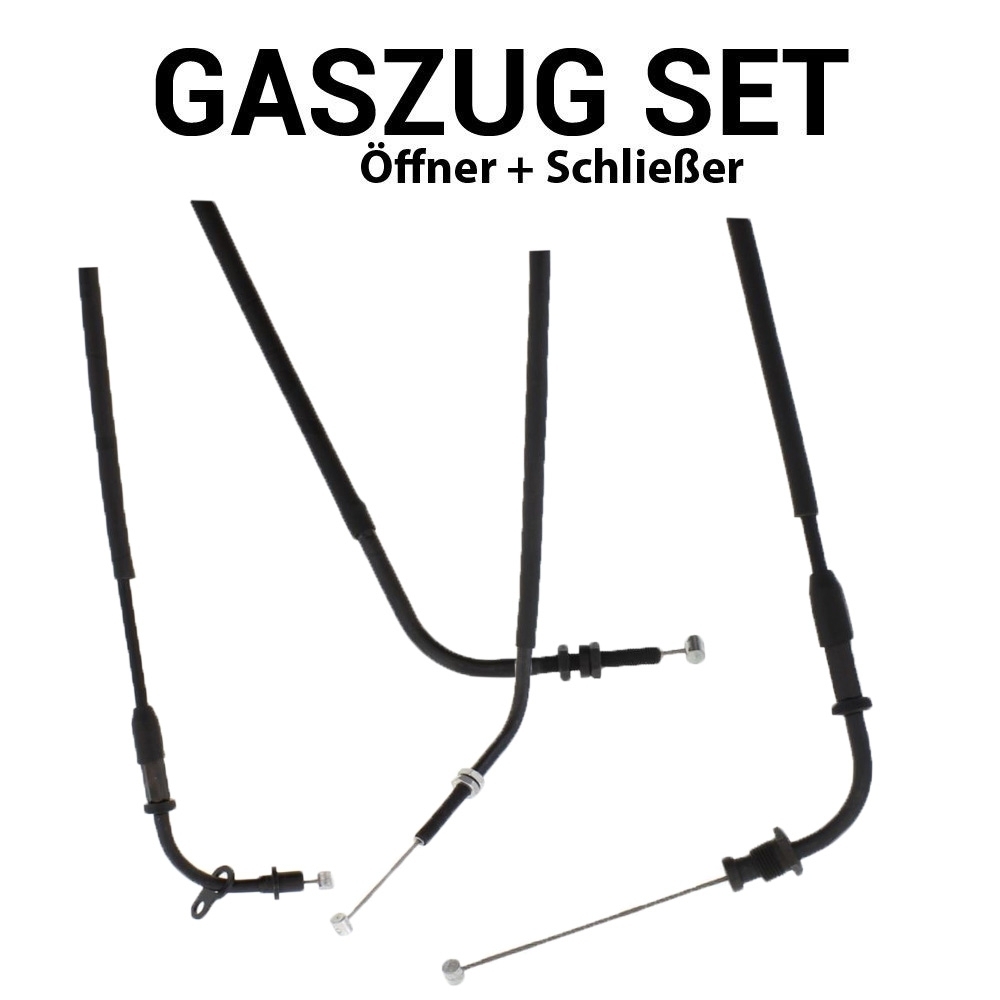 Gaszug Satz für Triumph America 865 EFI 2008 - 2011 Öffner A Schliesser B