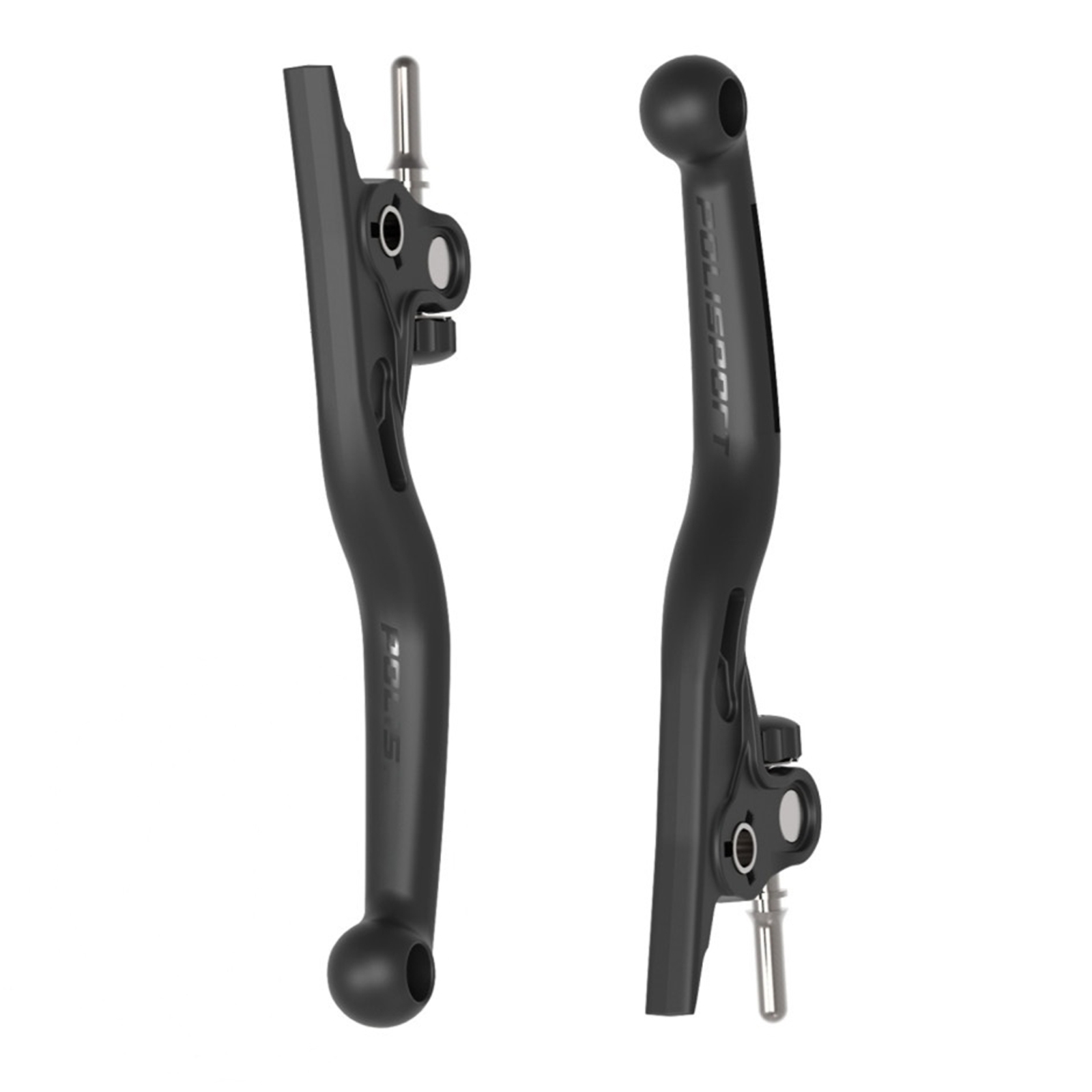 Polisport APT Hebelsatz schwarz unzerbrechlich für KTM SX 85 SX 65 Husqvarna TC85 Gas Gas MC85