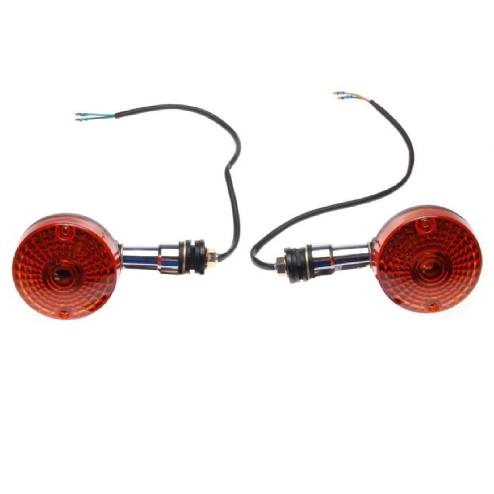 Blinkerleuchten Paar für vorne aus Kunststoff in schwarz für viele Fahrzeuge