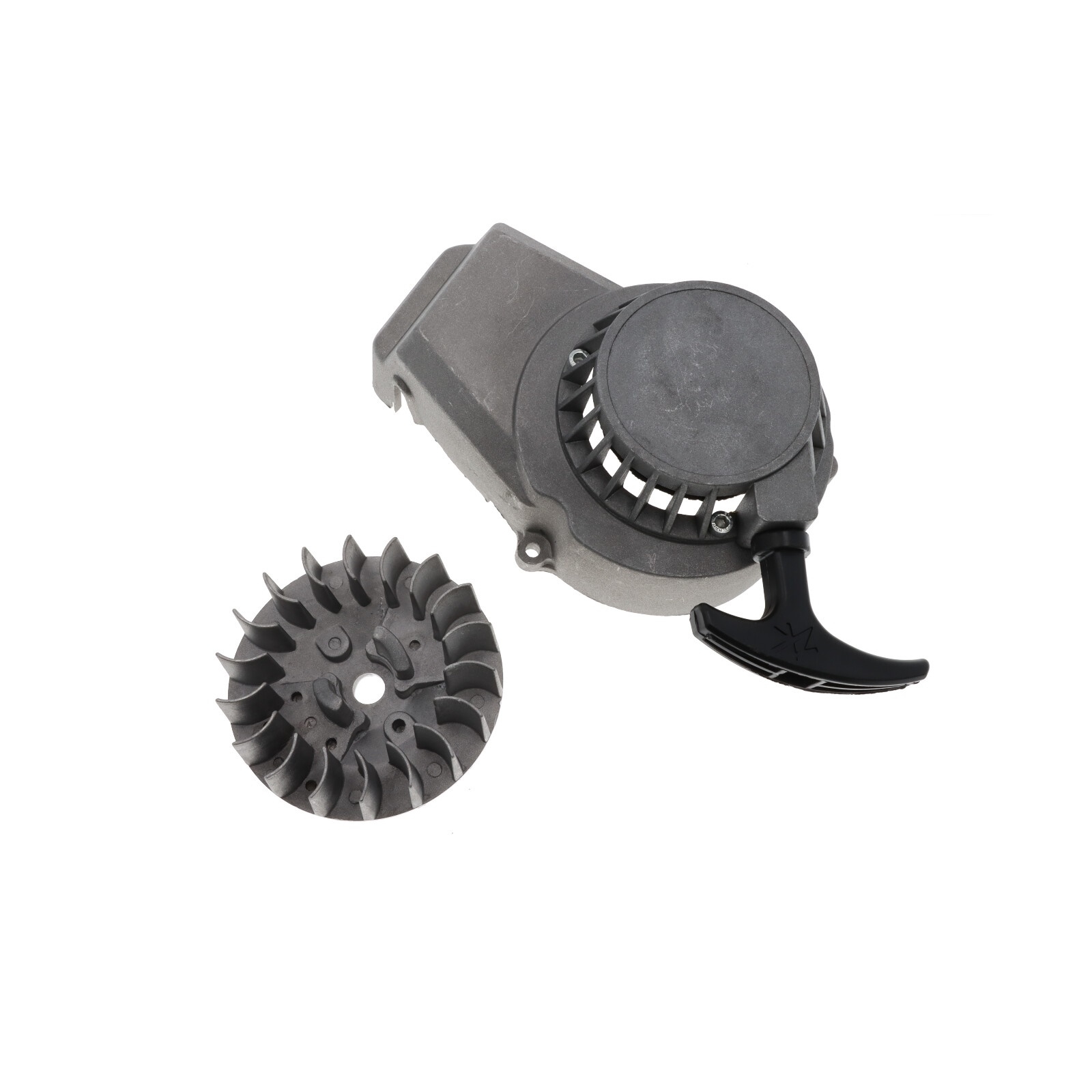 Seilzugstarter Motorgehäuse Schwungrad für Pocket Bike Mini Bike Dirt Bike Cross Mini ATV