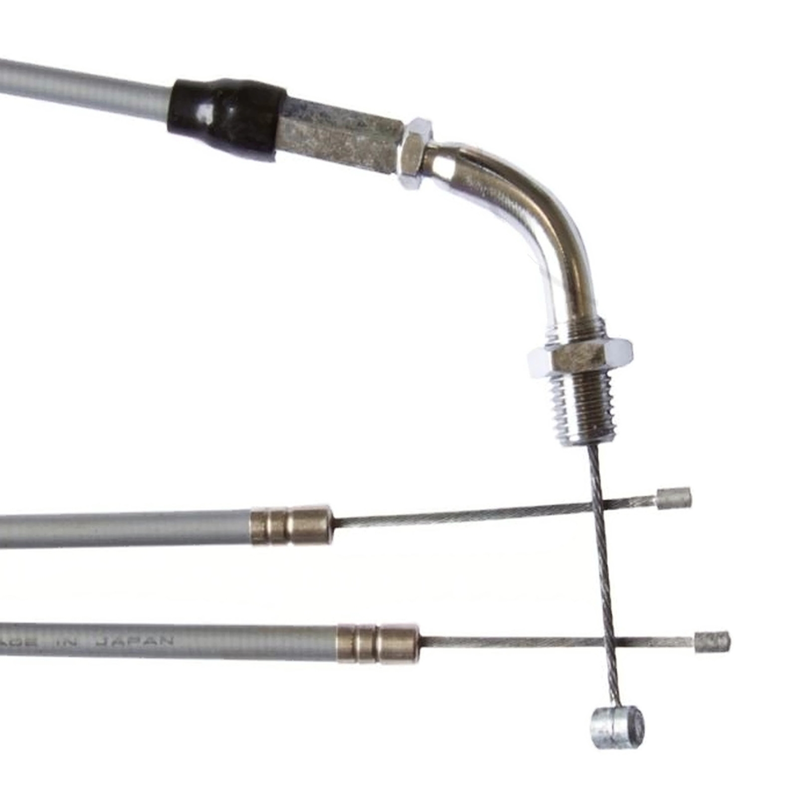 JMP Gaszug für Honda CB 125 K 1972-1975 CB 200 B Scheibenbremsen 1974-1976 A Öffner