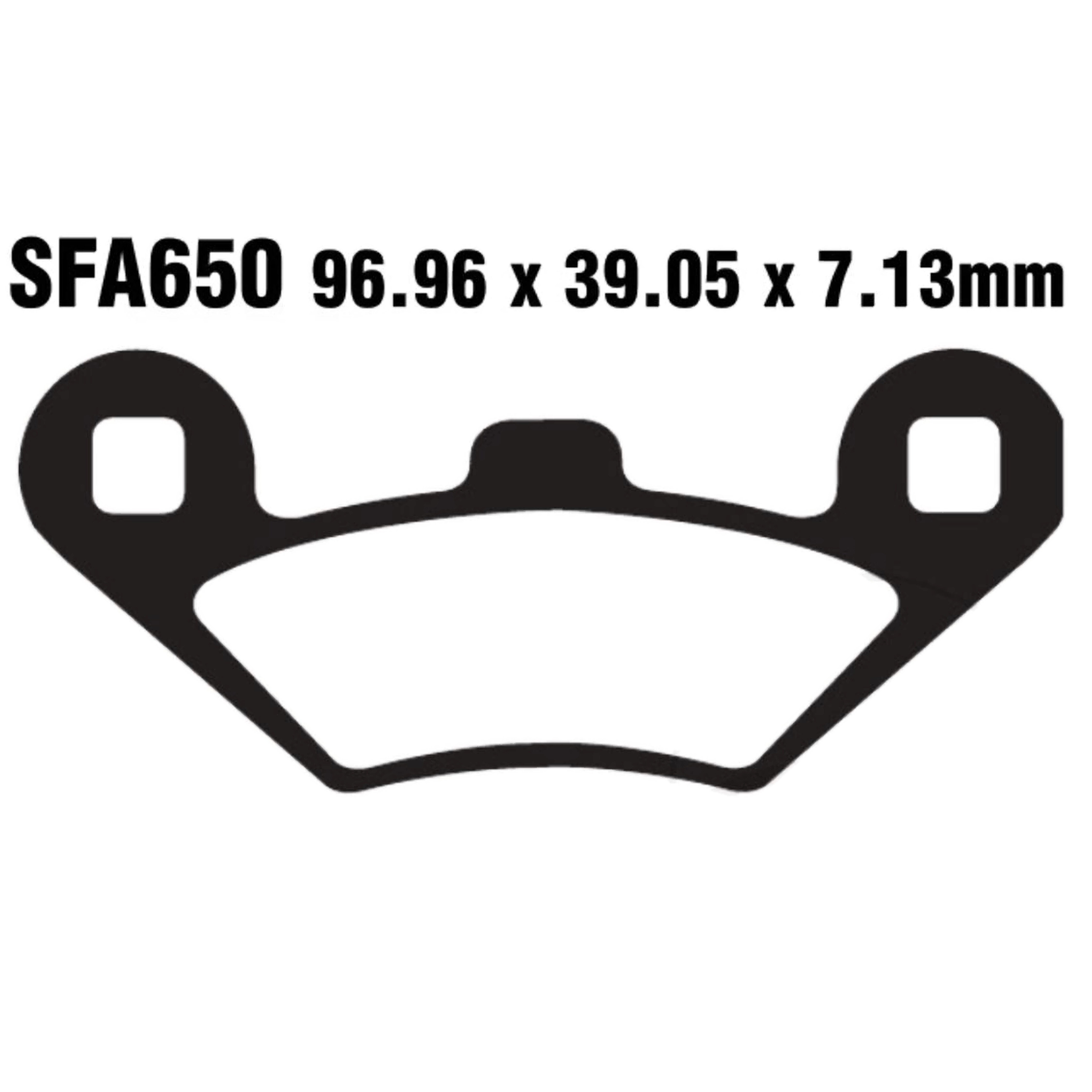 EBC SFAC650 Bremsbeläge für Peugeot Metropolis 400 i.e VGA N2AEAA RS i.e