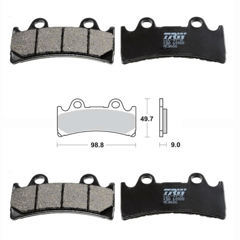TRW MCB656 Bremsbelagsatz vorne für Yamaha YZF750 R FZR1000 Triumph Daytona 900