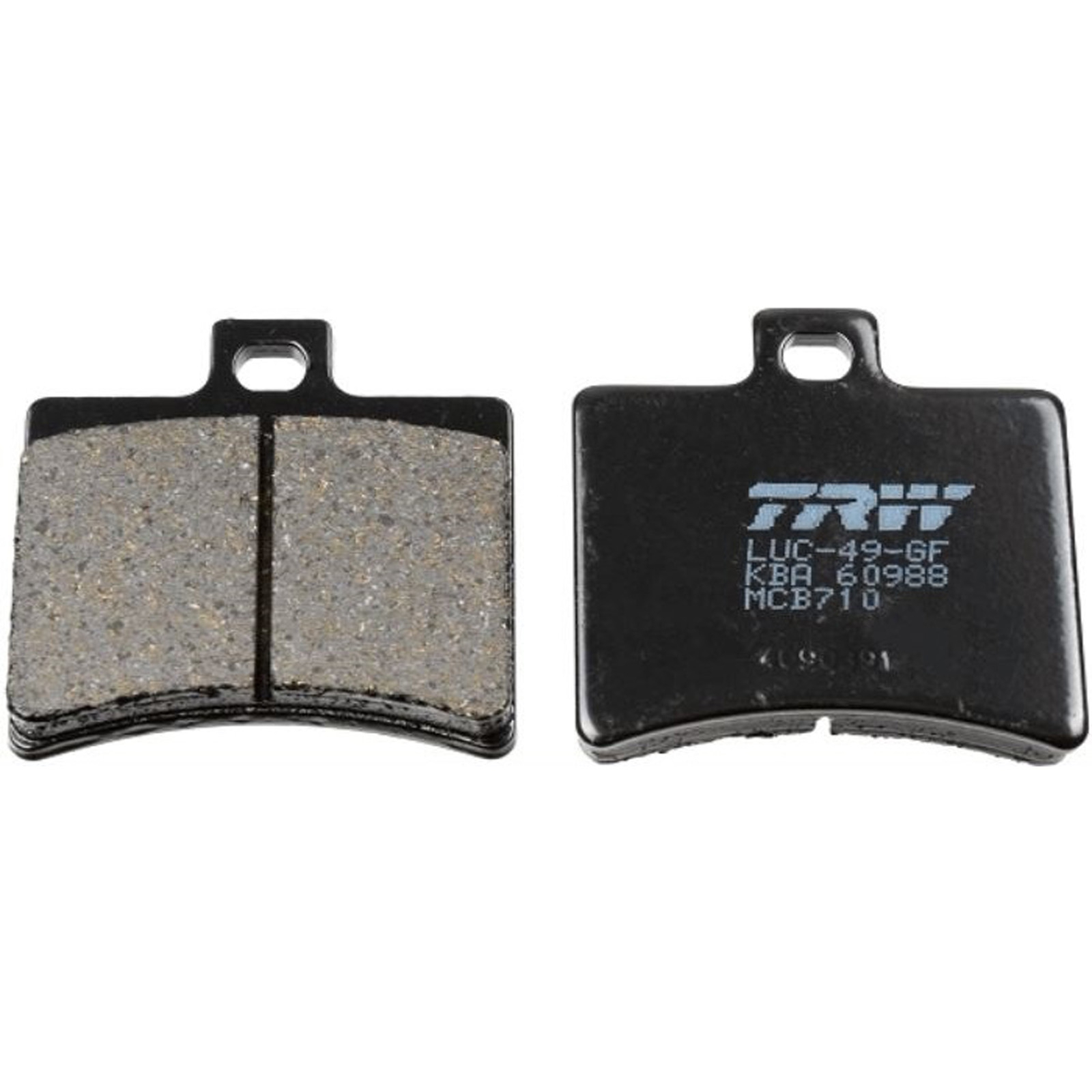 TRW Bremsbelagsatz für Aprilia SR50 LC 2000 - 2021 Scarabeo 50 2T 2001 - 2005 vorne + hinten