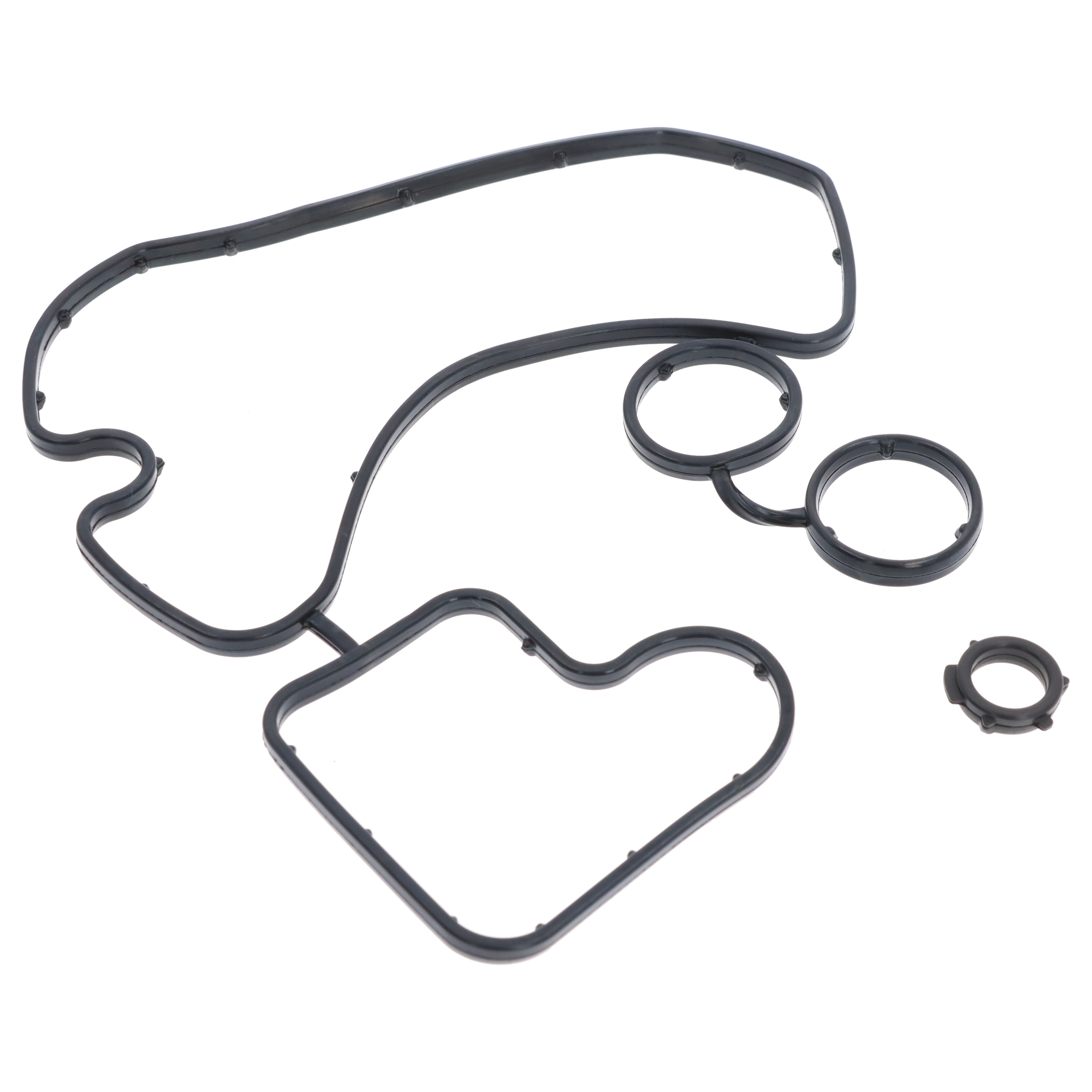Elring 526.820 Dichtungssatz Ölkühler motorseitig für VW Touareg (7P5, 7P6) Audi A4 A5 A6 Porsche