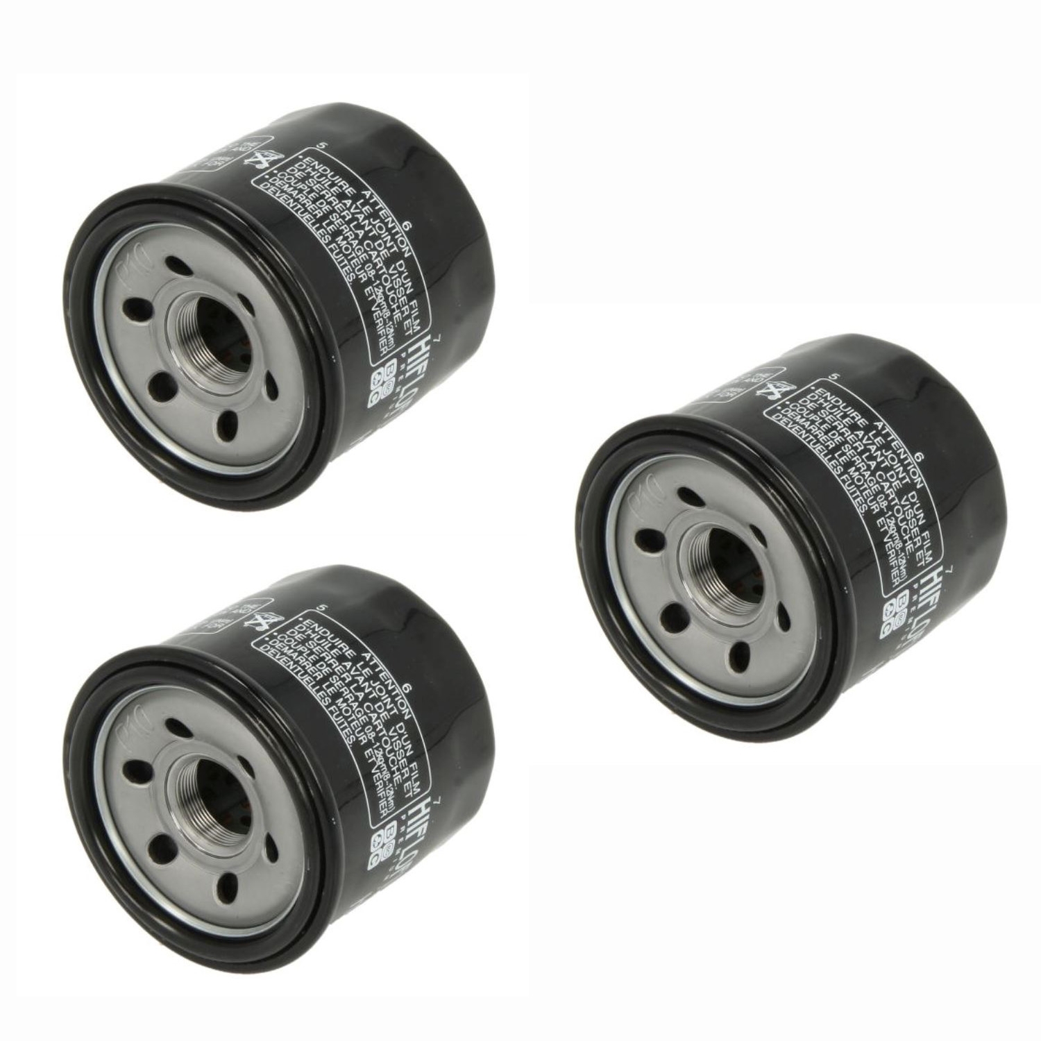 3x Hiflo HF138 Ölfilter für Aprilia RSV4 Tuono Suzuki GSF 600 1200 Kymco