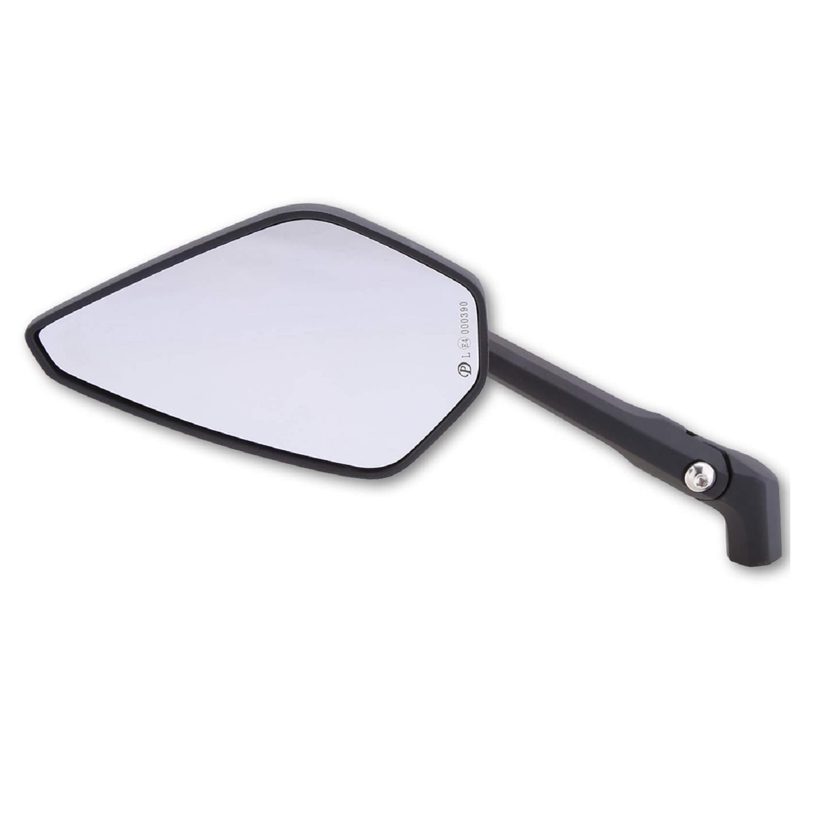 Spiegelpaar Universal schwarz Aluminium plus Adapter für Yamaha E-geprüft