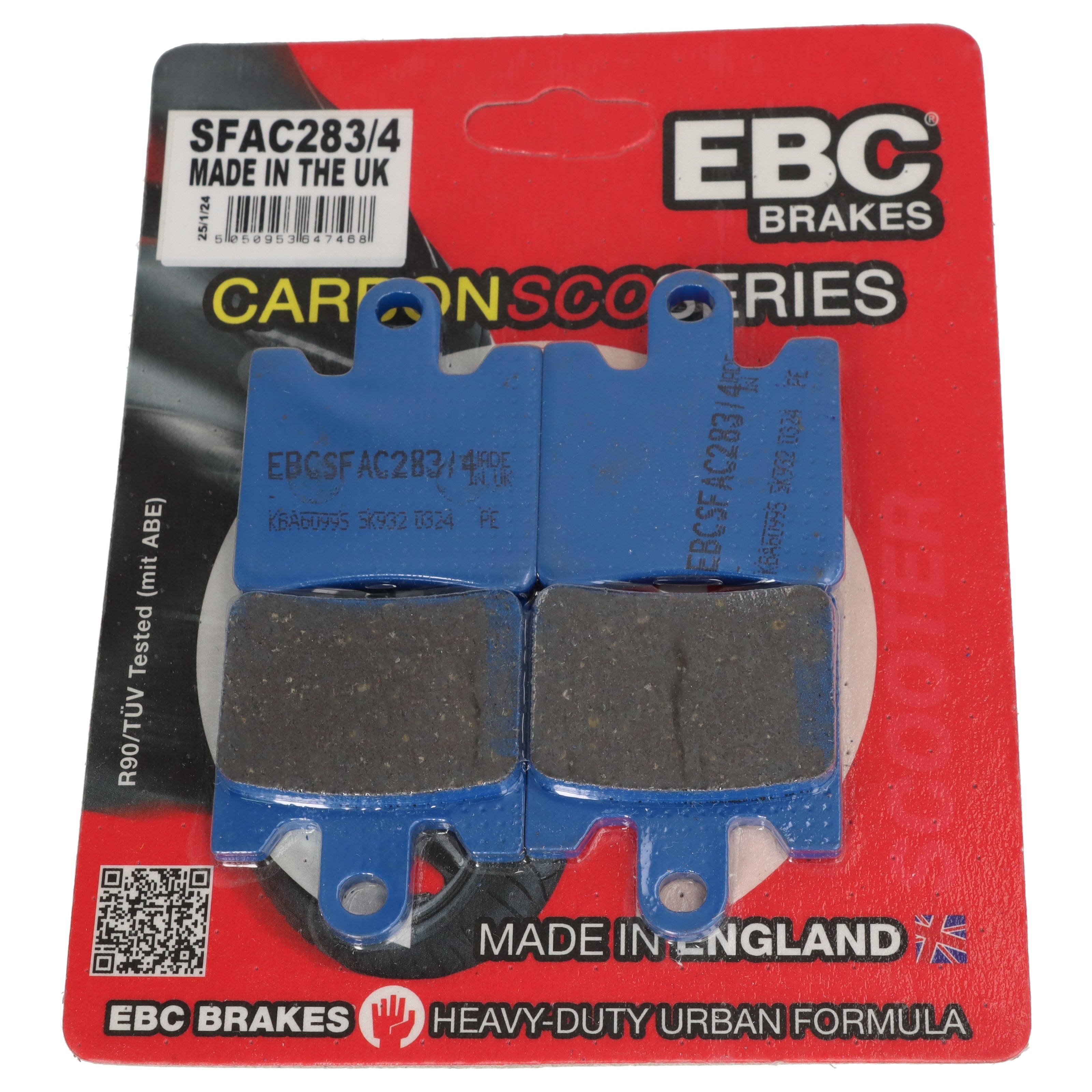 EBC Bremsbeläge SFAC283/4 für Suzuki AN 250 400 Burgmann S BW1121