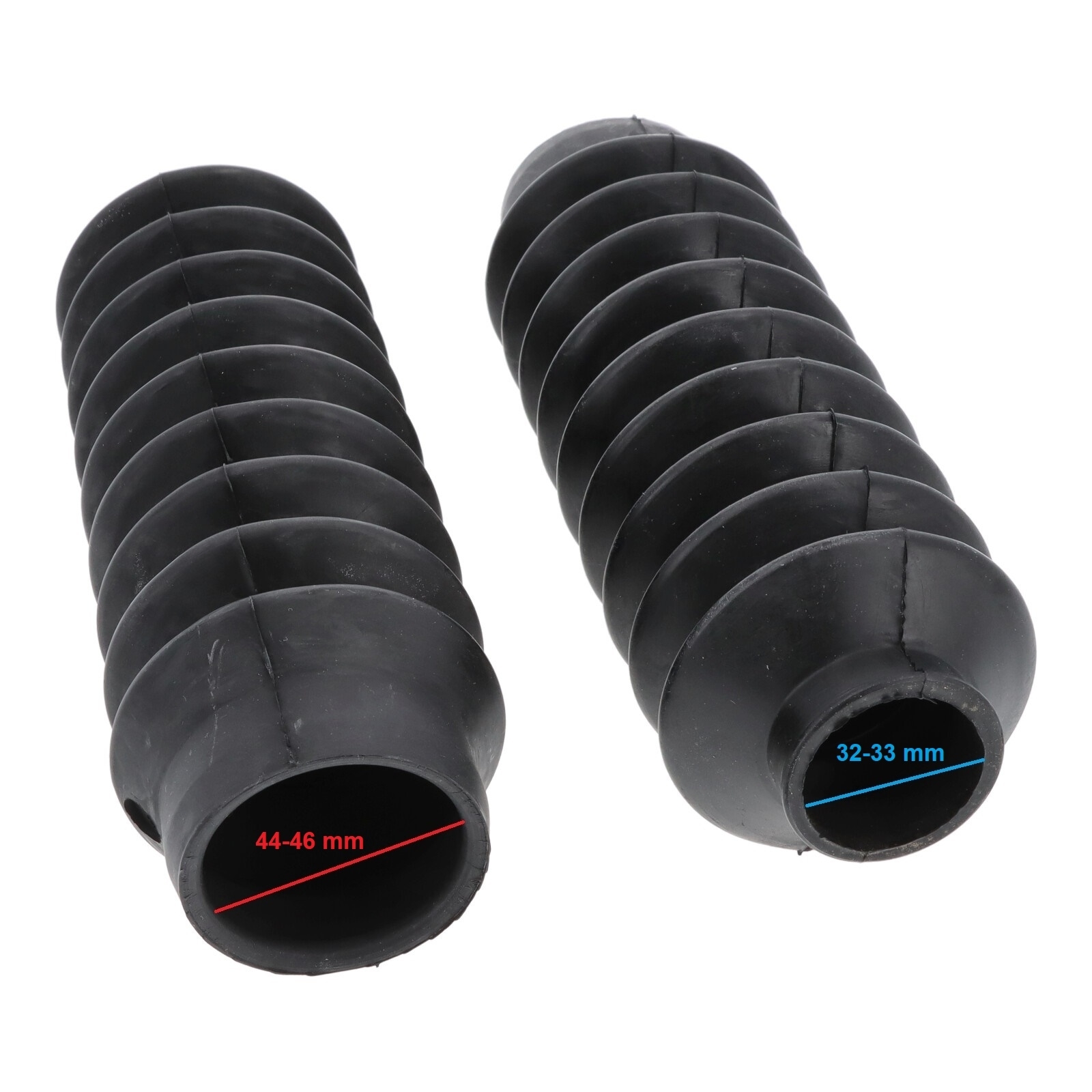 2x Faltenbalg Telegabel Schutzbalg für MZ ETZ 125 150 250 251 301 TS 150 250
