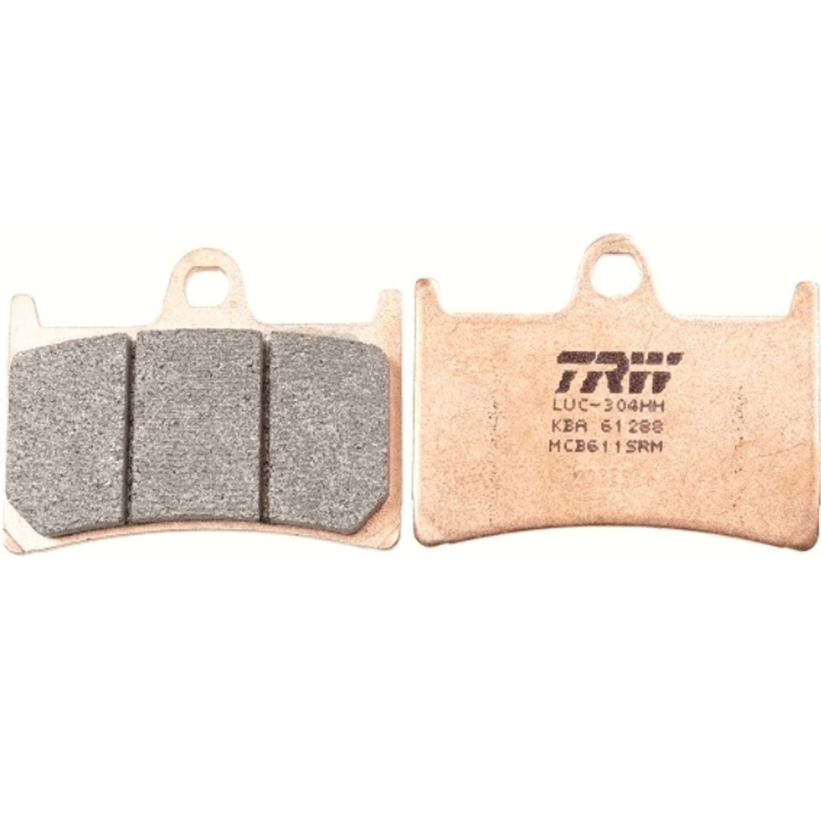 TRW MCB611SRM Sintermetall Bremsbeläge vorne für Yamaha TMax XP500 530 2008 - 2016 XP530