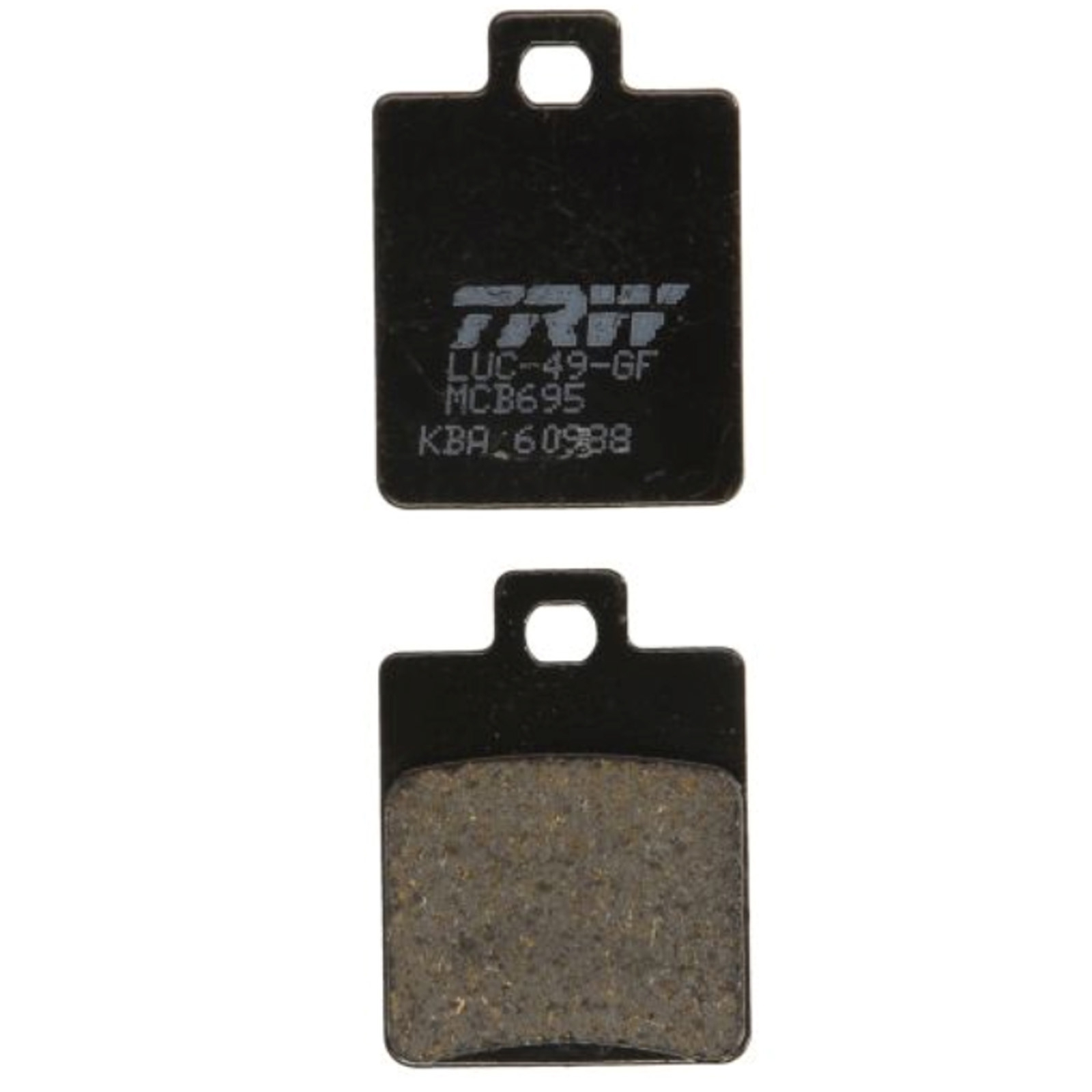 TRW MCB695 Bremsbeläge für Piaggio MP3 NRG Zip 2 Gilera Runner Peugeot Speedfight SYM Vespa LX PX