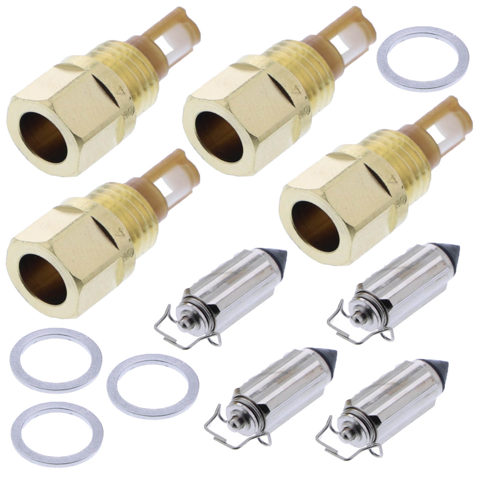 4x TOURMAX FVS-114 Vergaser Schwimmernadel für Honda VFR 750 R RC30 1988 - 1993 VFR750R