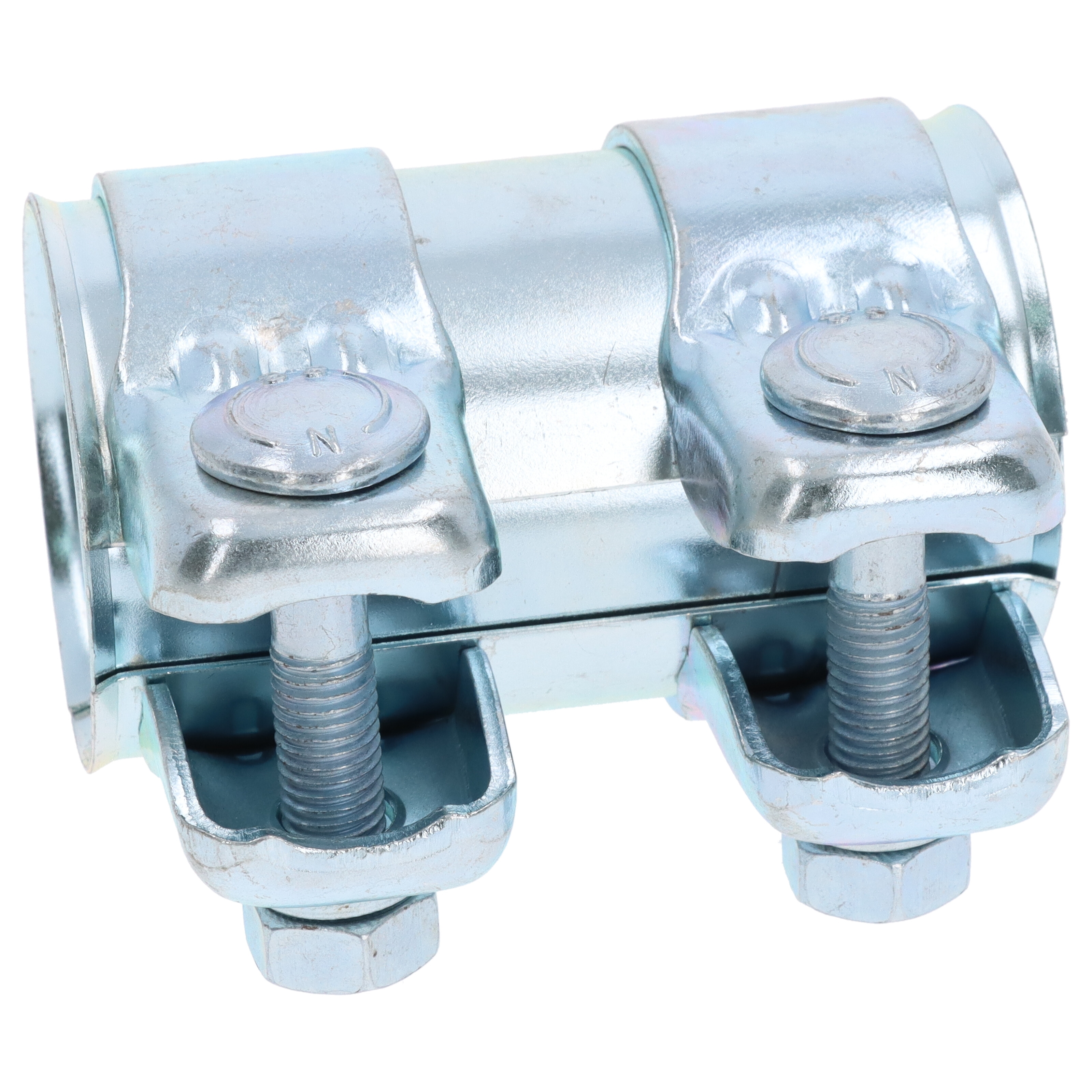 4MAX 0219-01-0077P Schelle Rohrverbinder Auspuff für Audi Seat Skoda VW Aufpuffverbinder 2 Stück