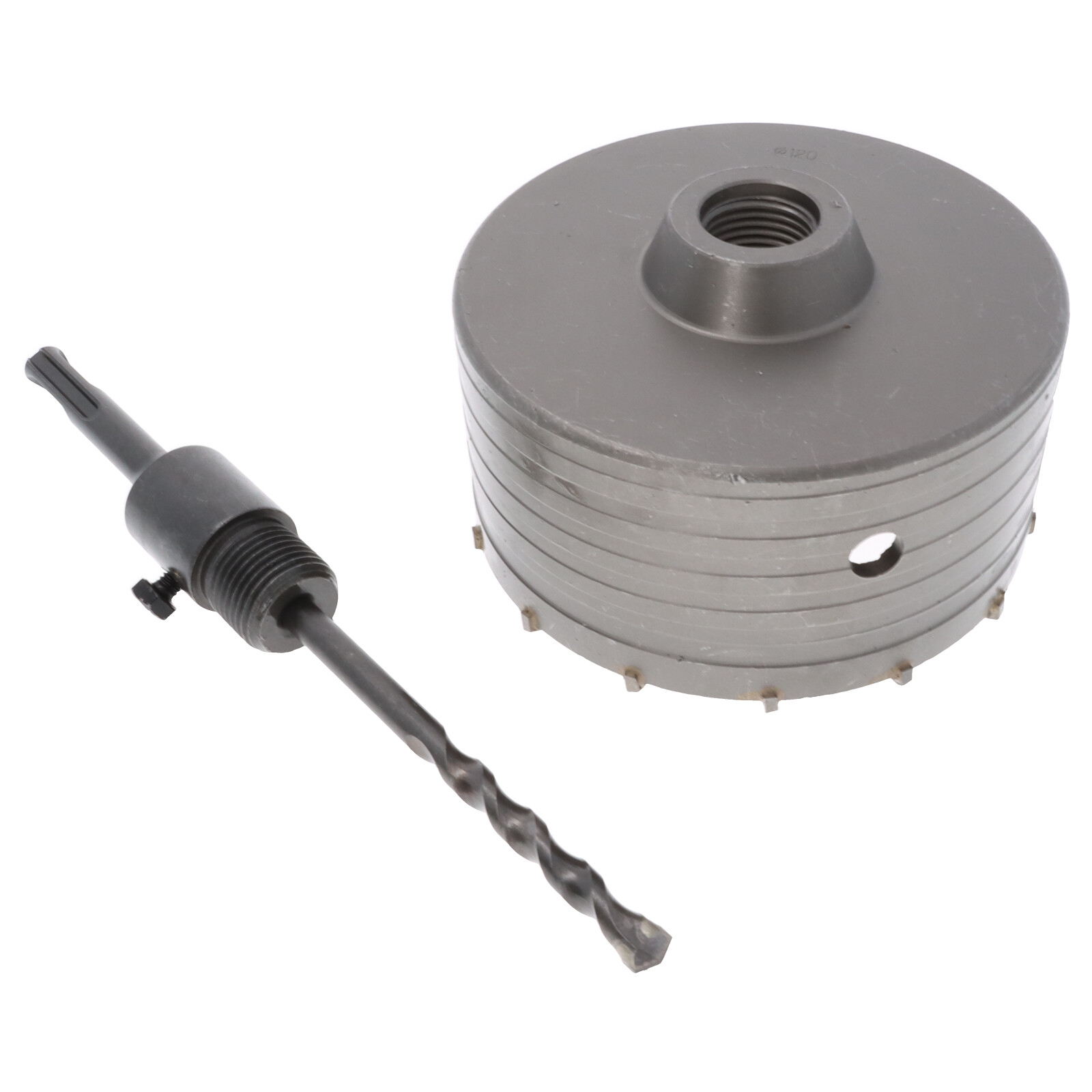 SDS Plus Bohrkrone Ø 120 mm Aufnahme SDSPlus M22 Dosensenker Dosenbohrer