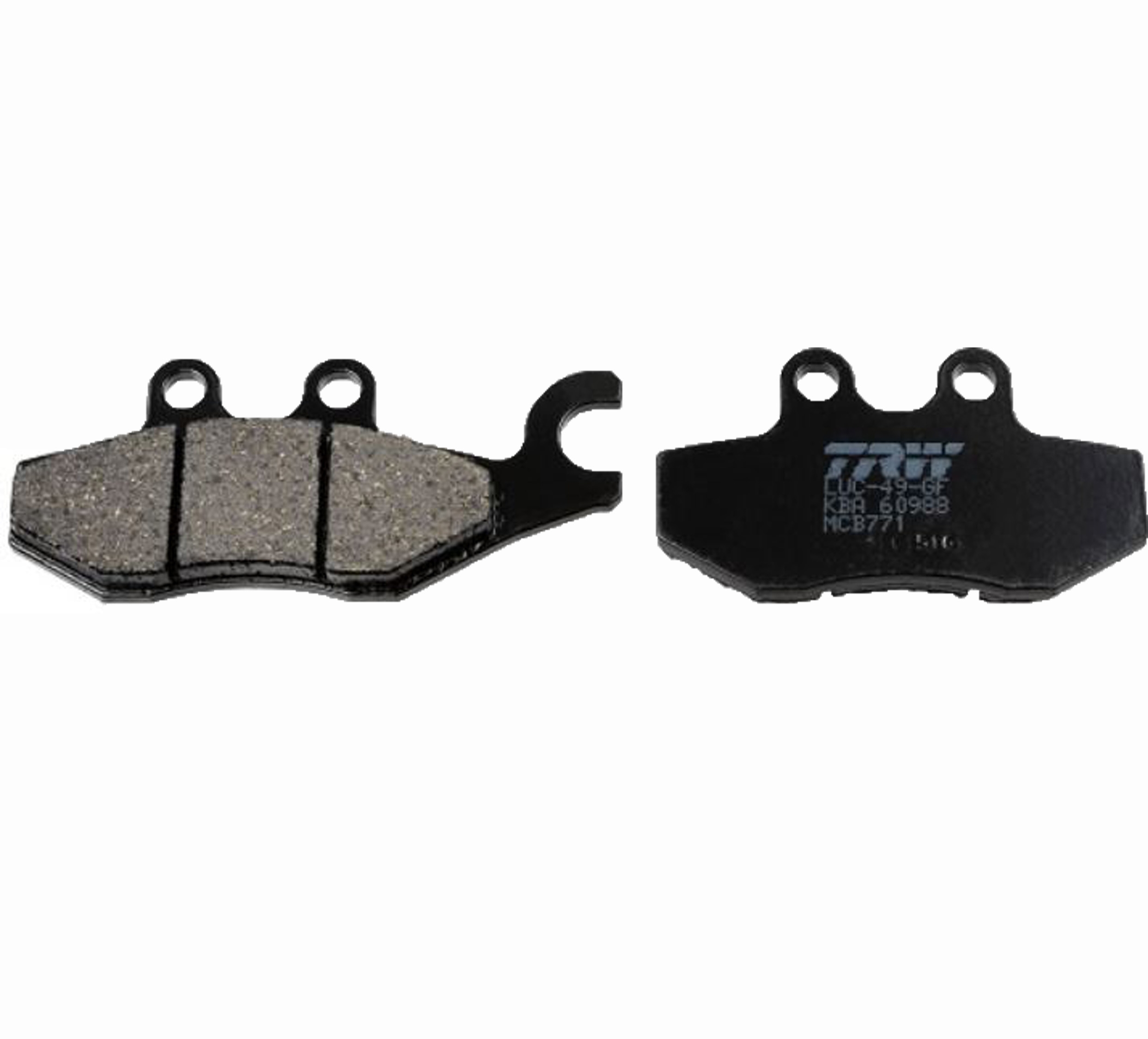 TRW MCB771 Bremsbeläge hinten für Piaggio Beverly MP3 X7 X8 XEvo X10