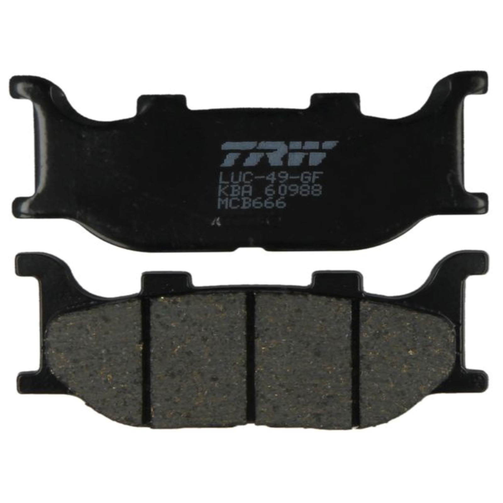 TRW MCB666 Bremsbeläge für Yamaha FZ6 Fazer XJ6 Diversion XVS XV YP TDR TZR 125 250